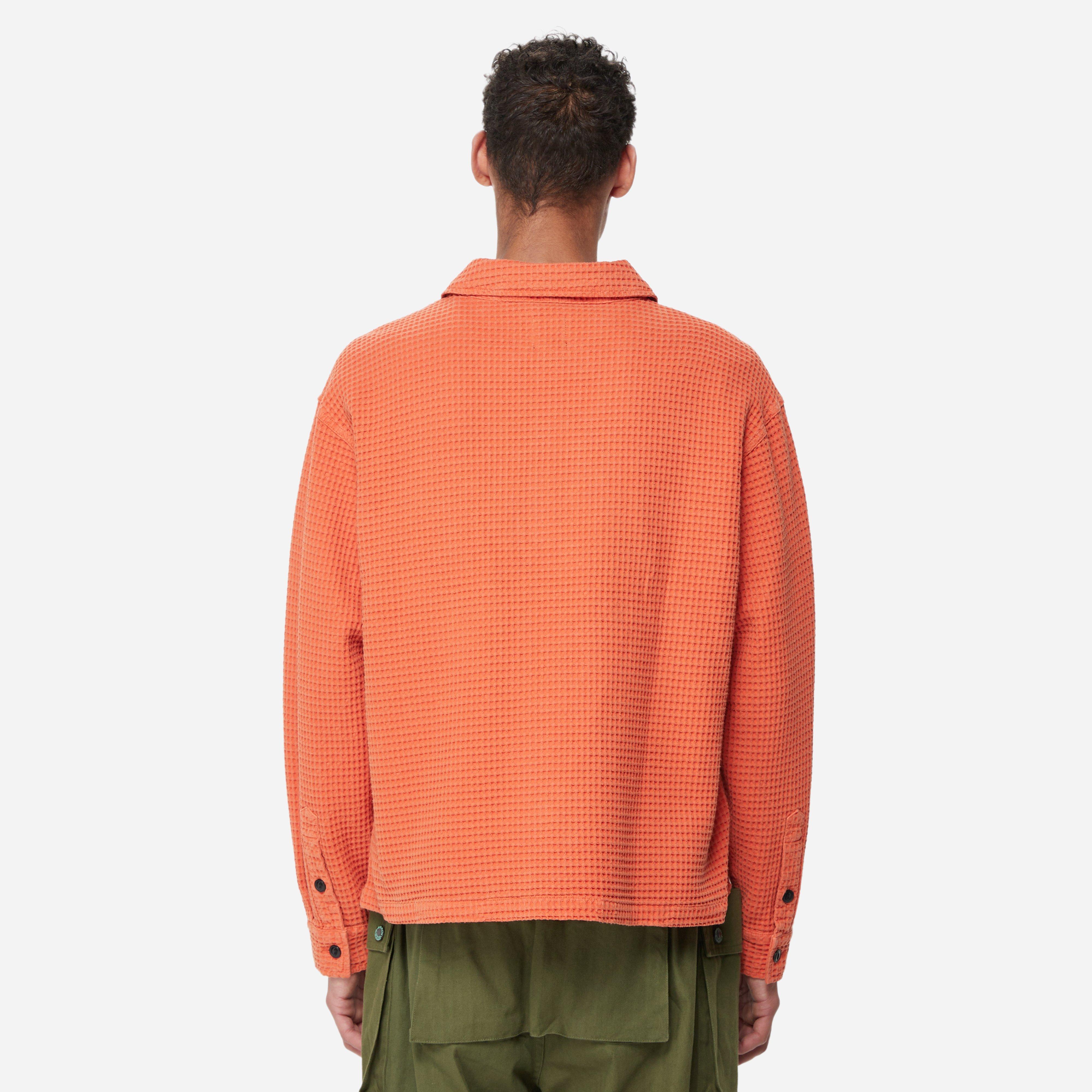 Brain Dead Waffle Snap Shirt