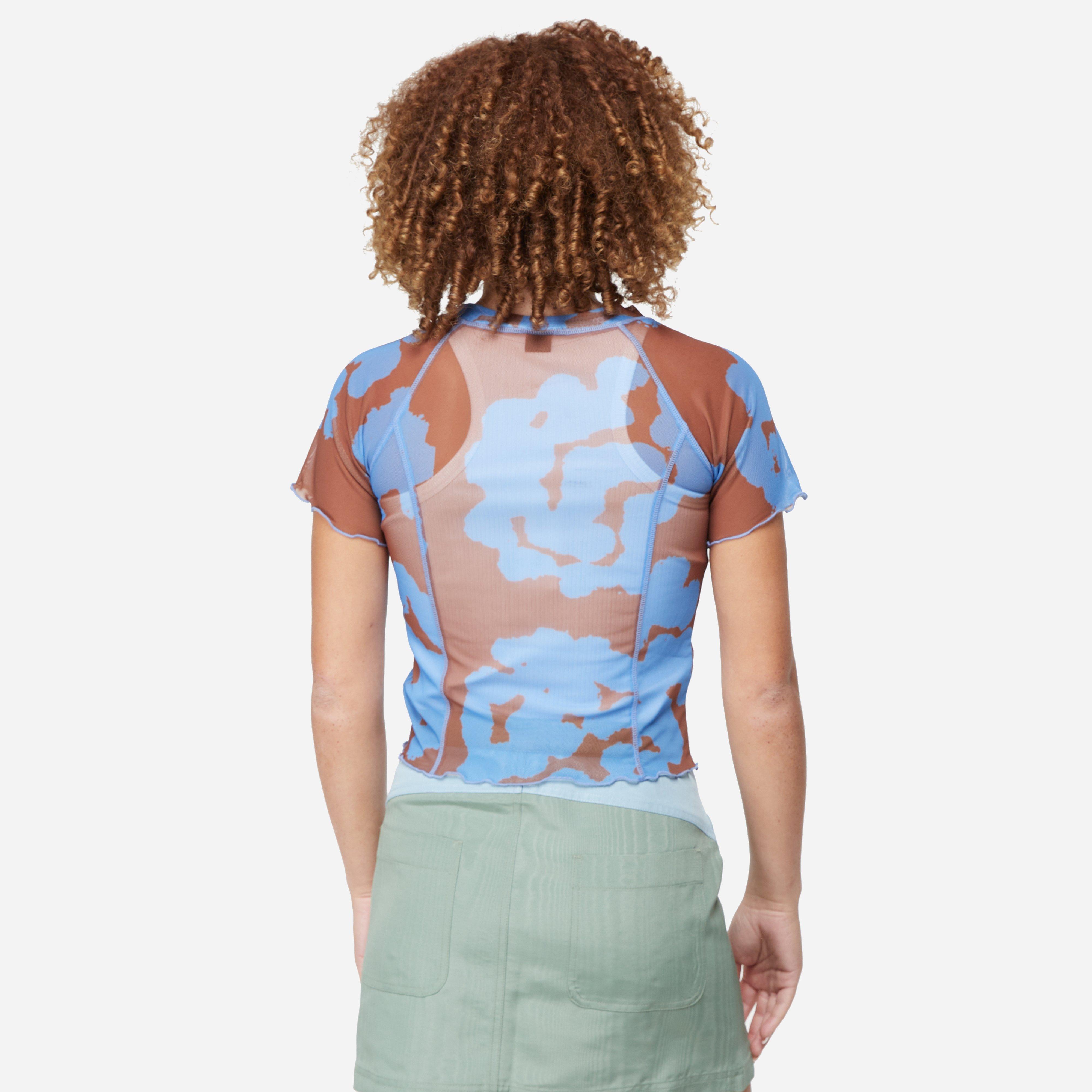 Brain Dead Cloudy Mesh Top Women's