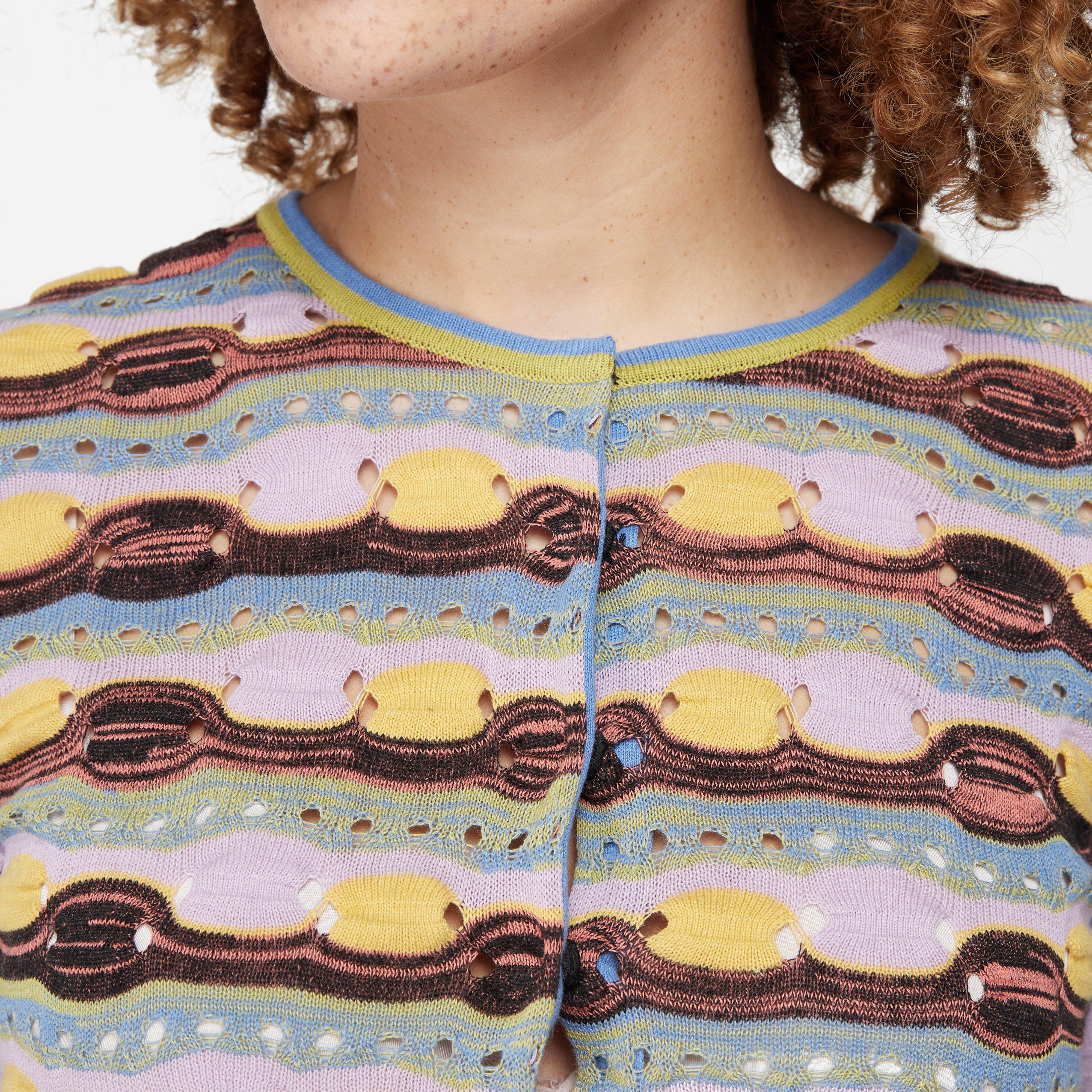 Brain Dead Bubble Knit Cardigan Women's