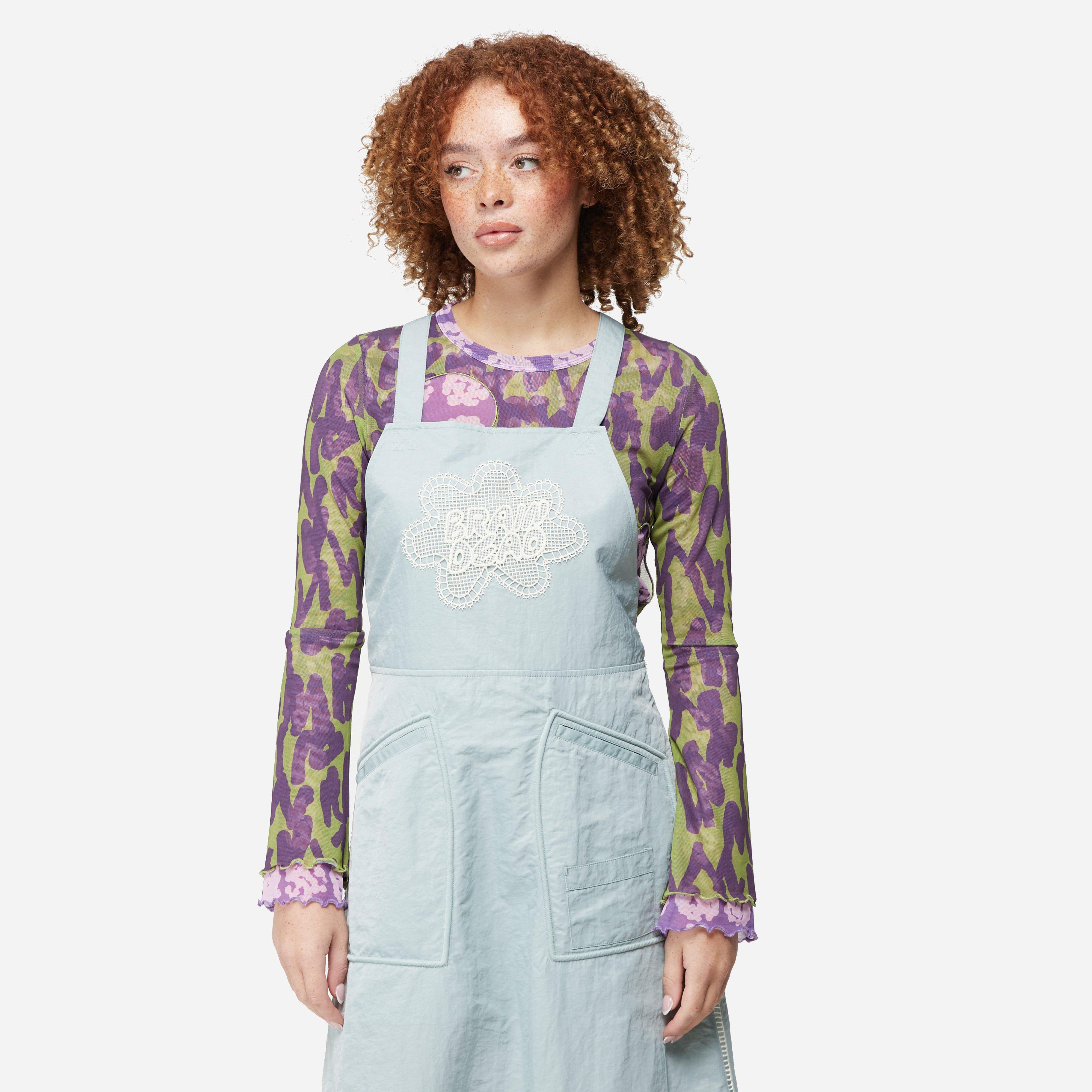 Brain Dead Doily Apron Utility Dress