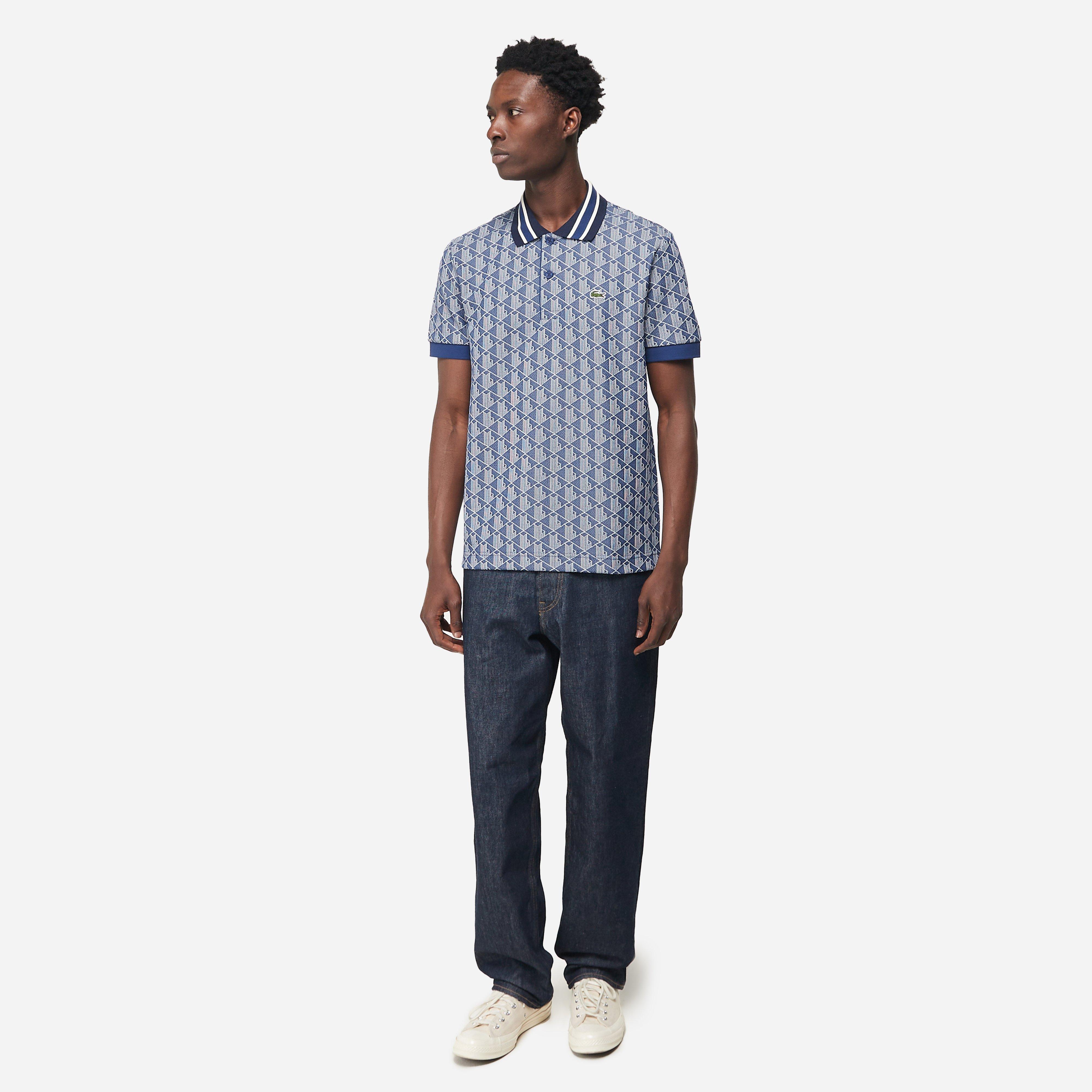 Lacoste Monogram Polo Shirt