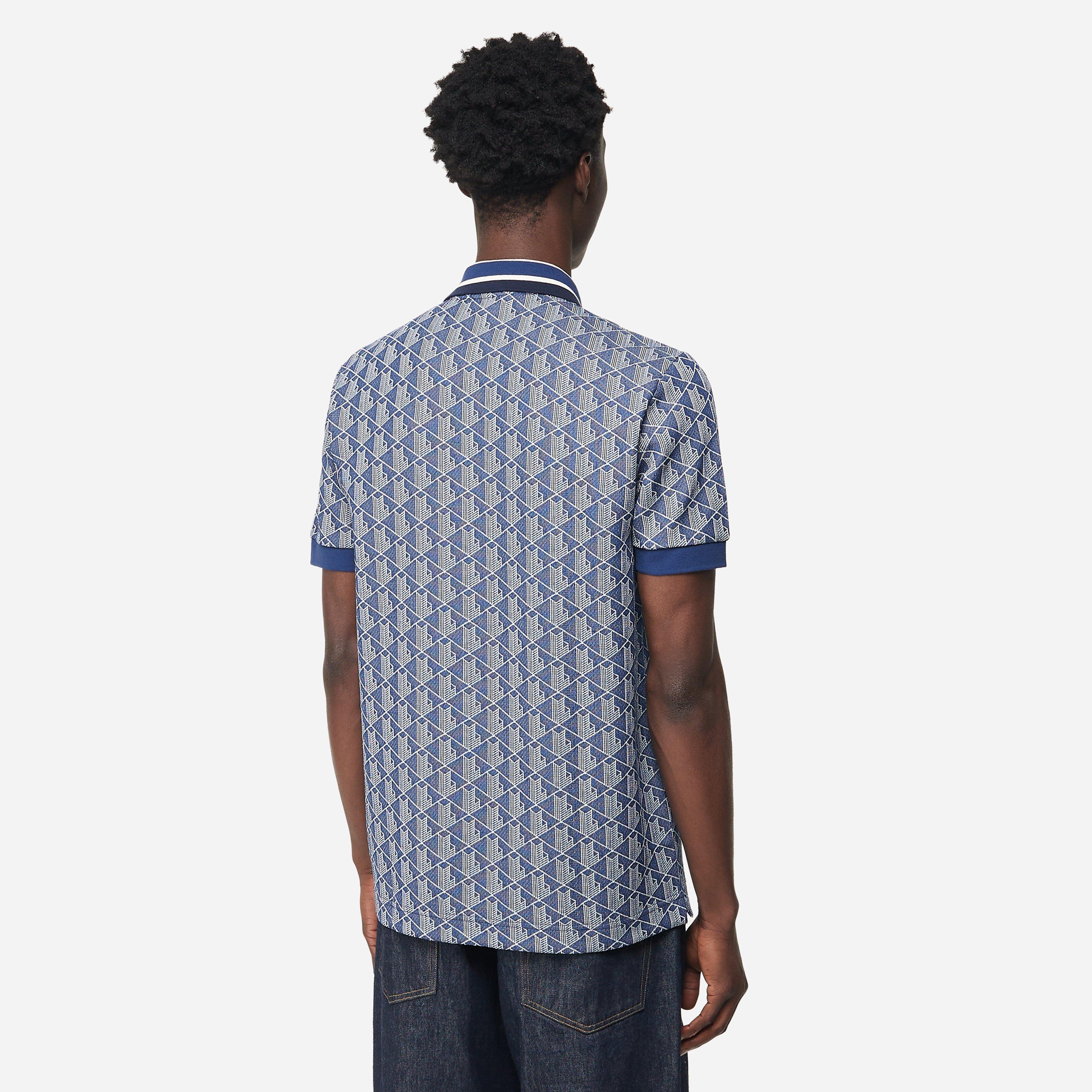 Lacoste Monogram Polo Shirt