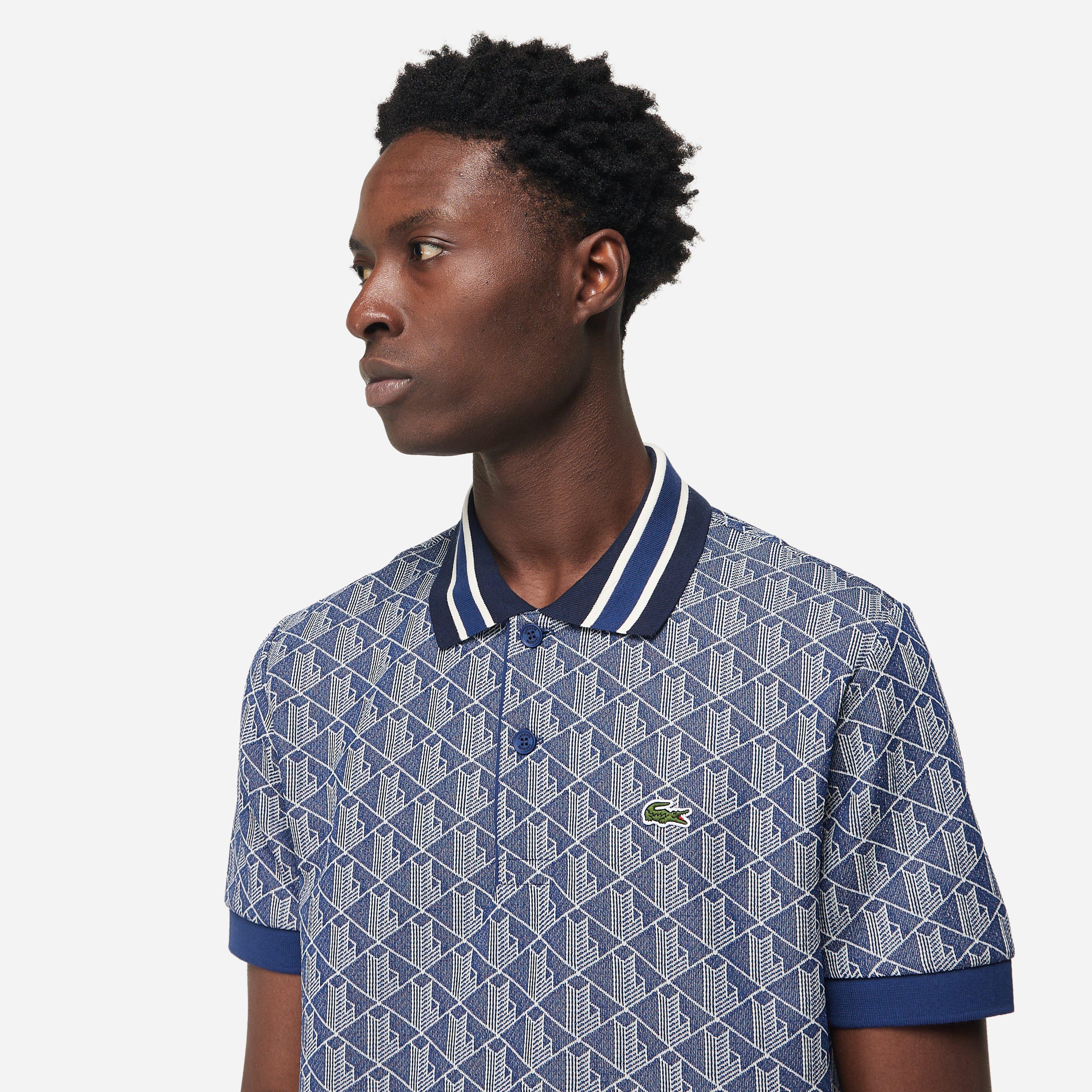 Lacoste Monogram Polo Shirt