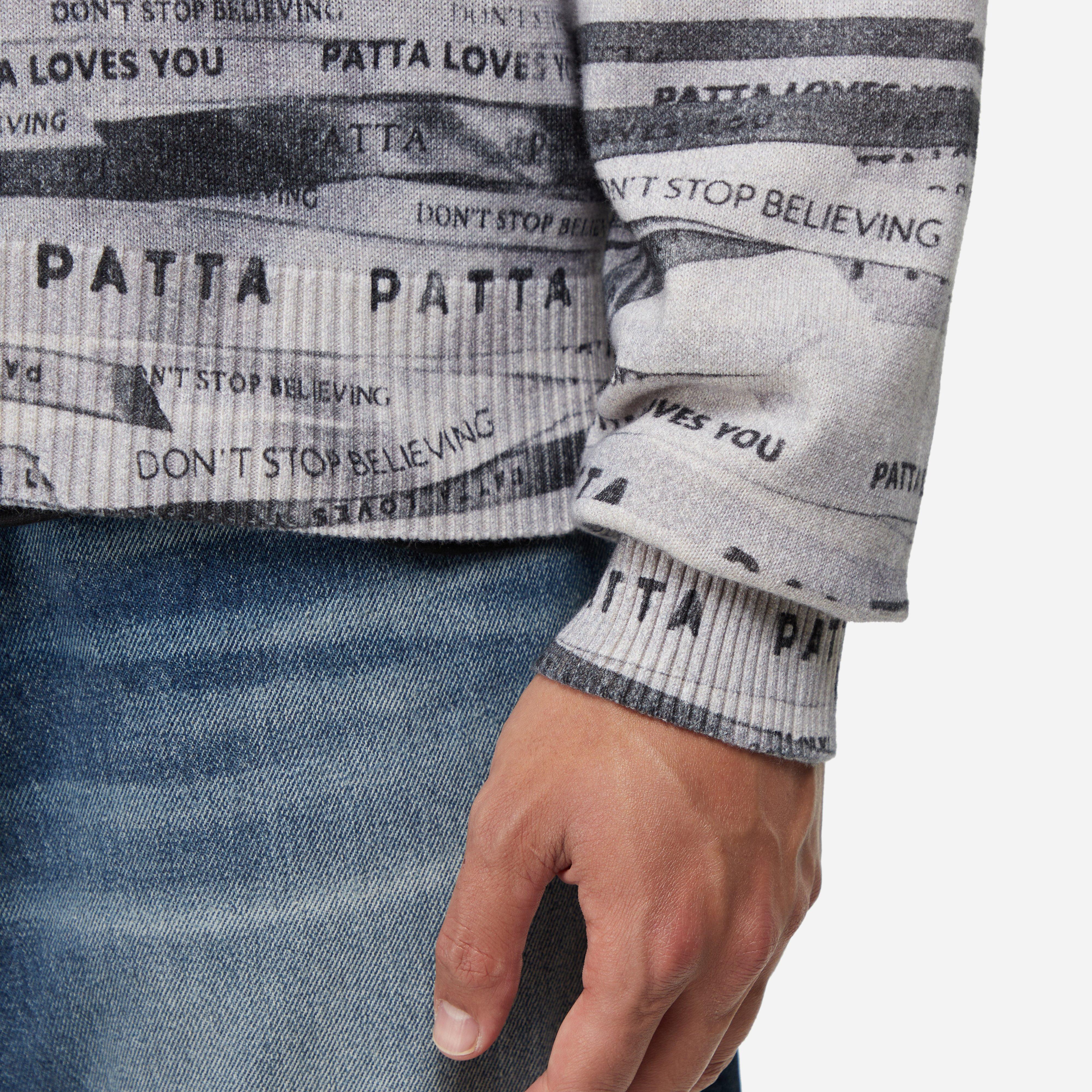 Patta Ribbons Knitted Sweater