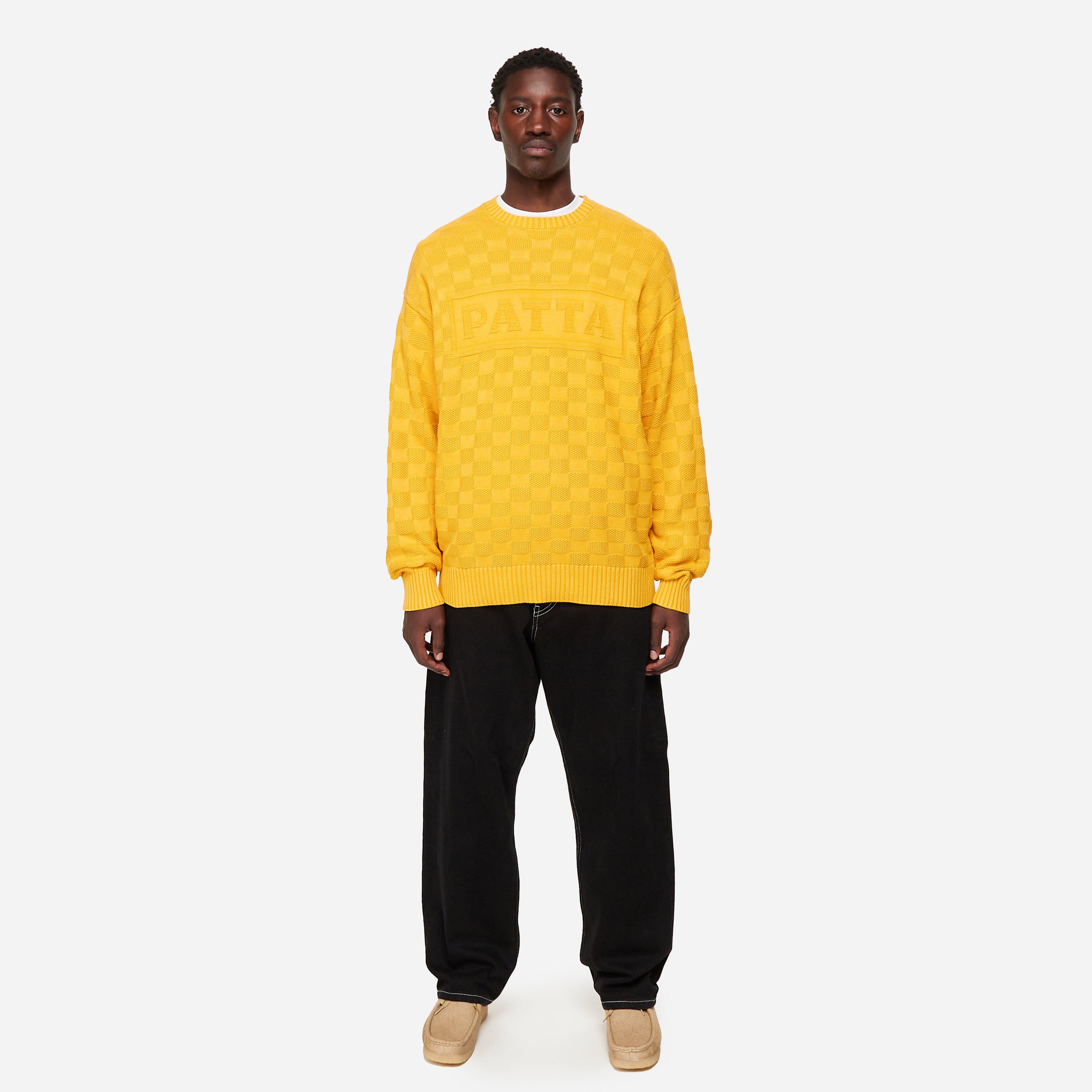 Patta Purl Ribbed Knit Sweatshirt