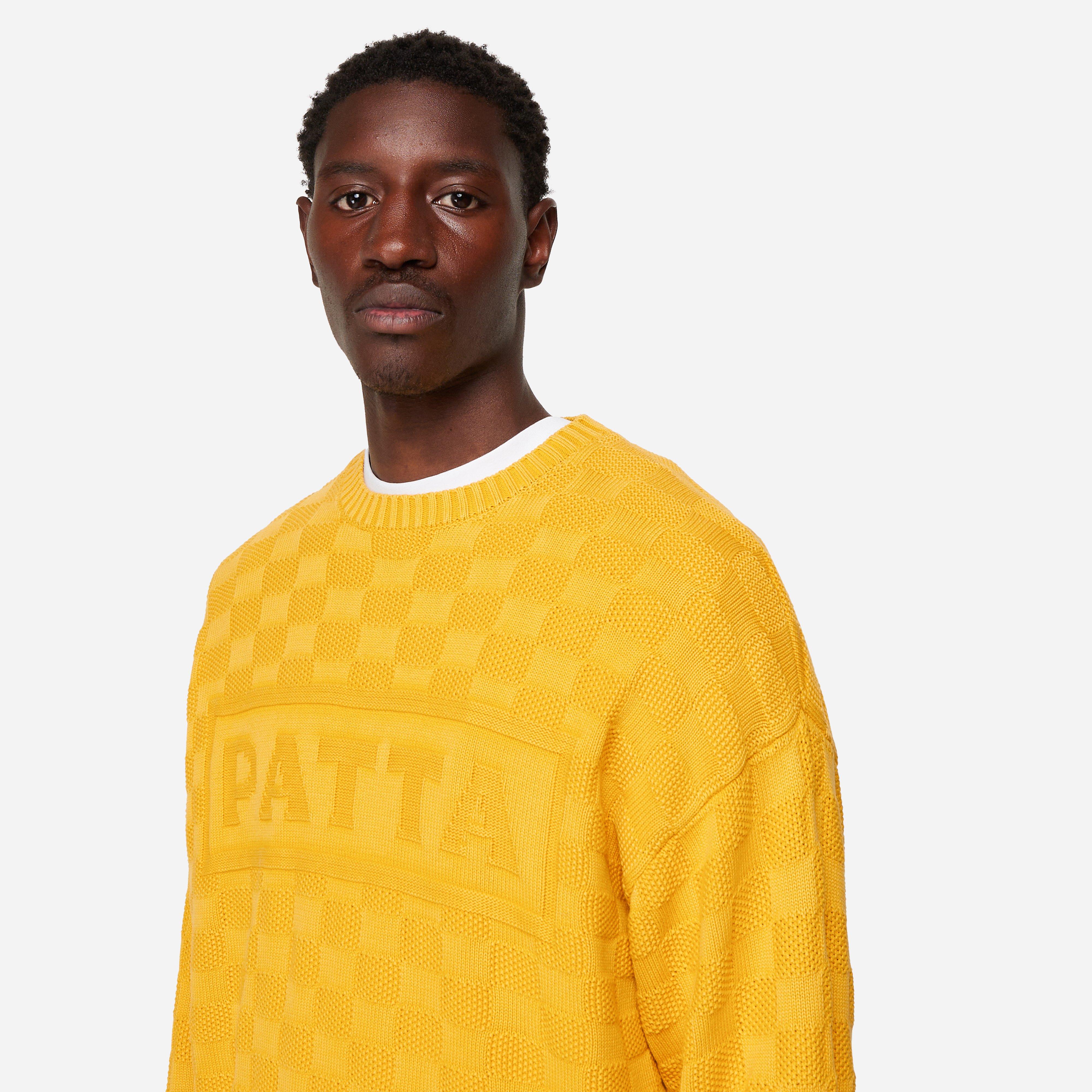 Patta Purl Ribbed Knit Sweatshirt