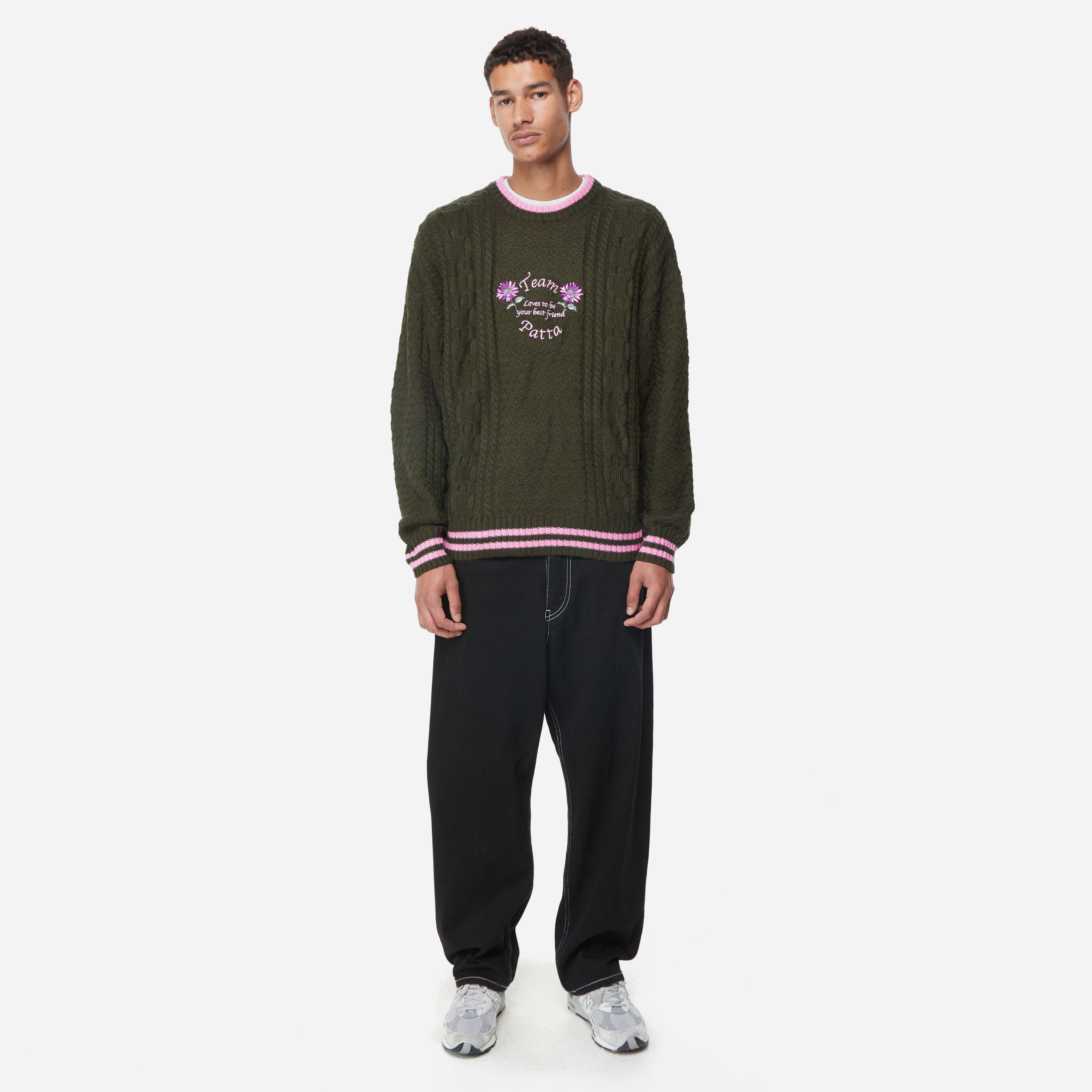 Patta Loves You Cable Knitted Sweater
