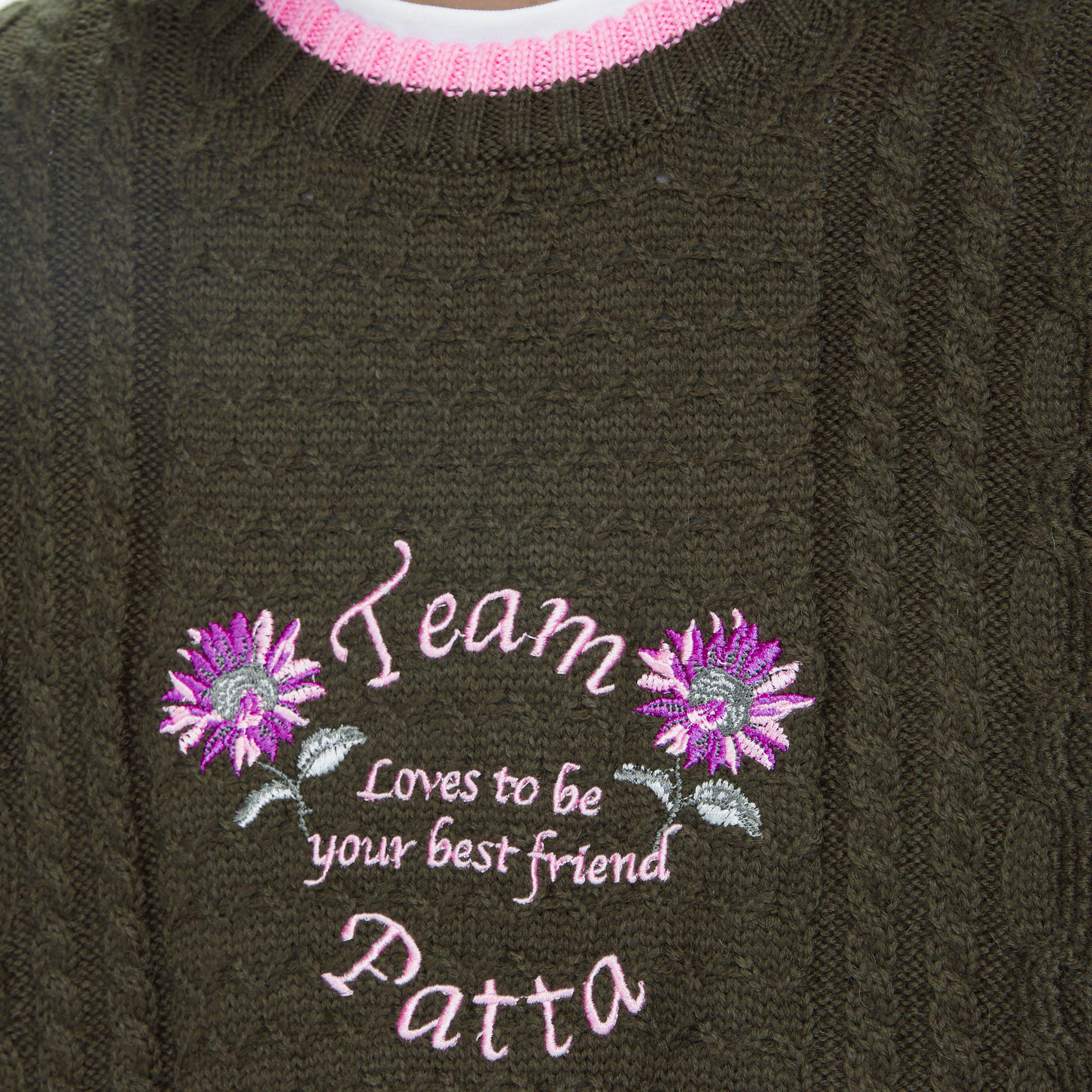 Patta Loves You Cable Knitted Sweater