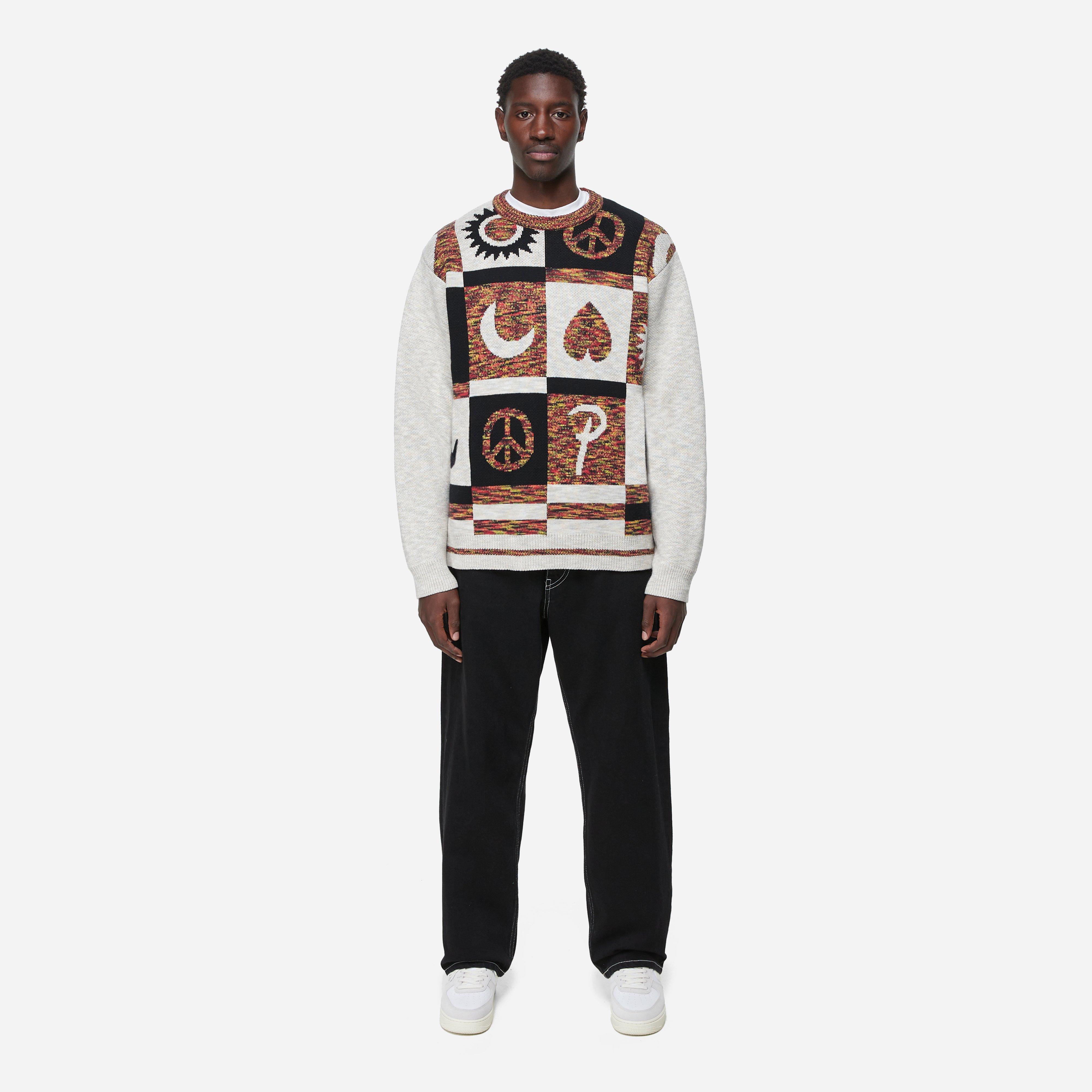 Patta Jacquard Crayon Knit Sweatshirt