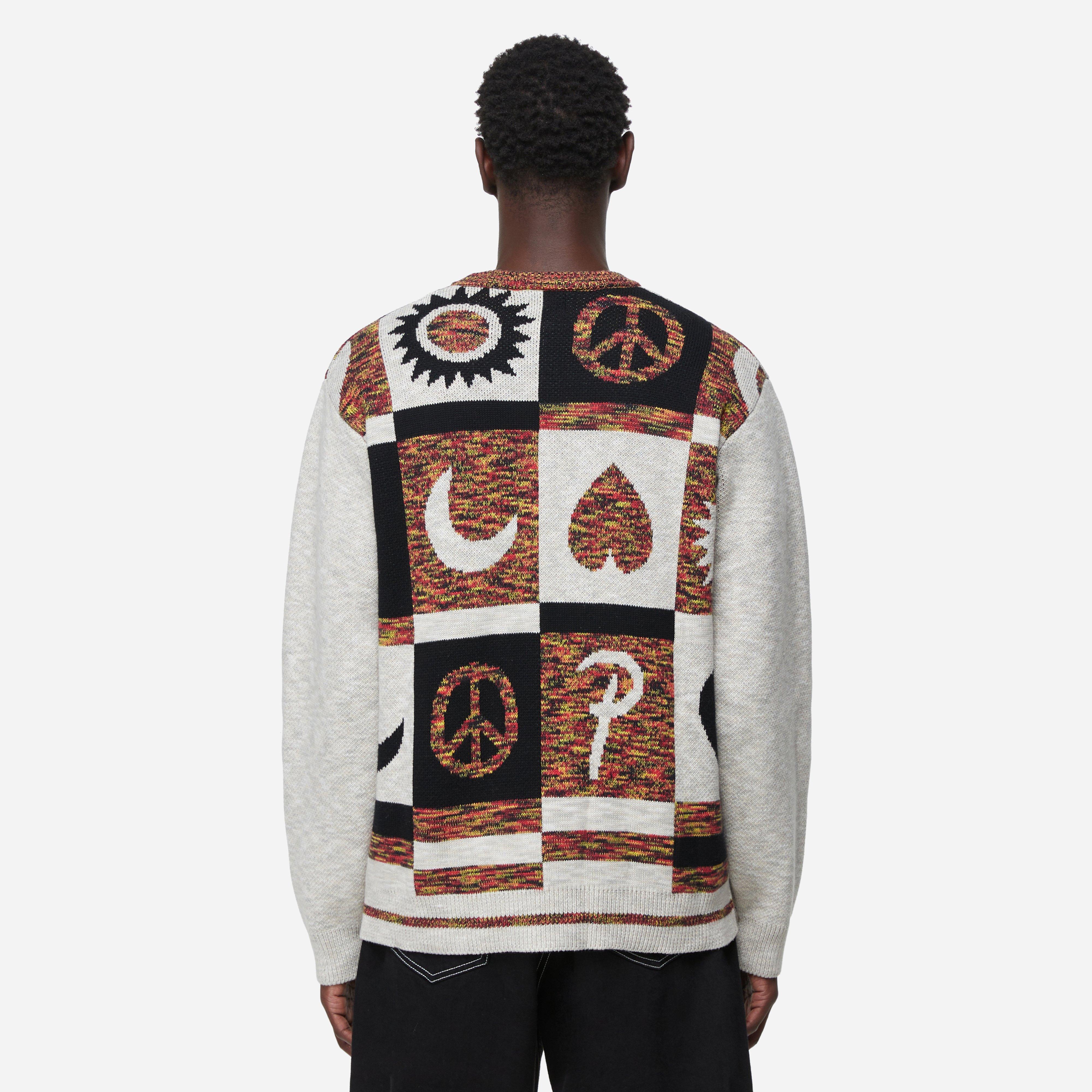 Patta Jacquard Crayon Knit Sweatshirt