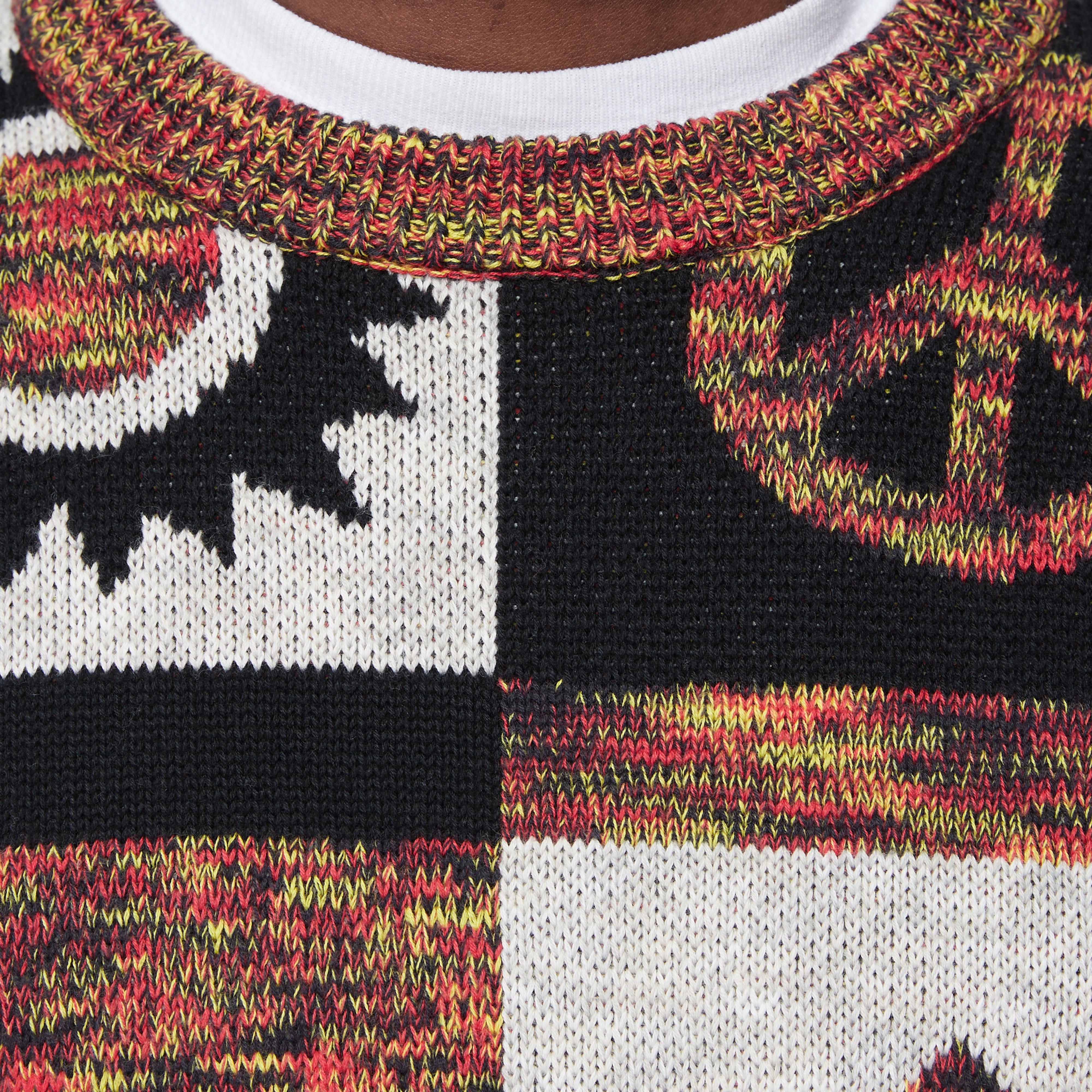 Patta Jacquard Crayon Knit Sweatshirt