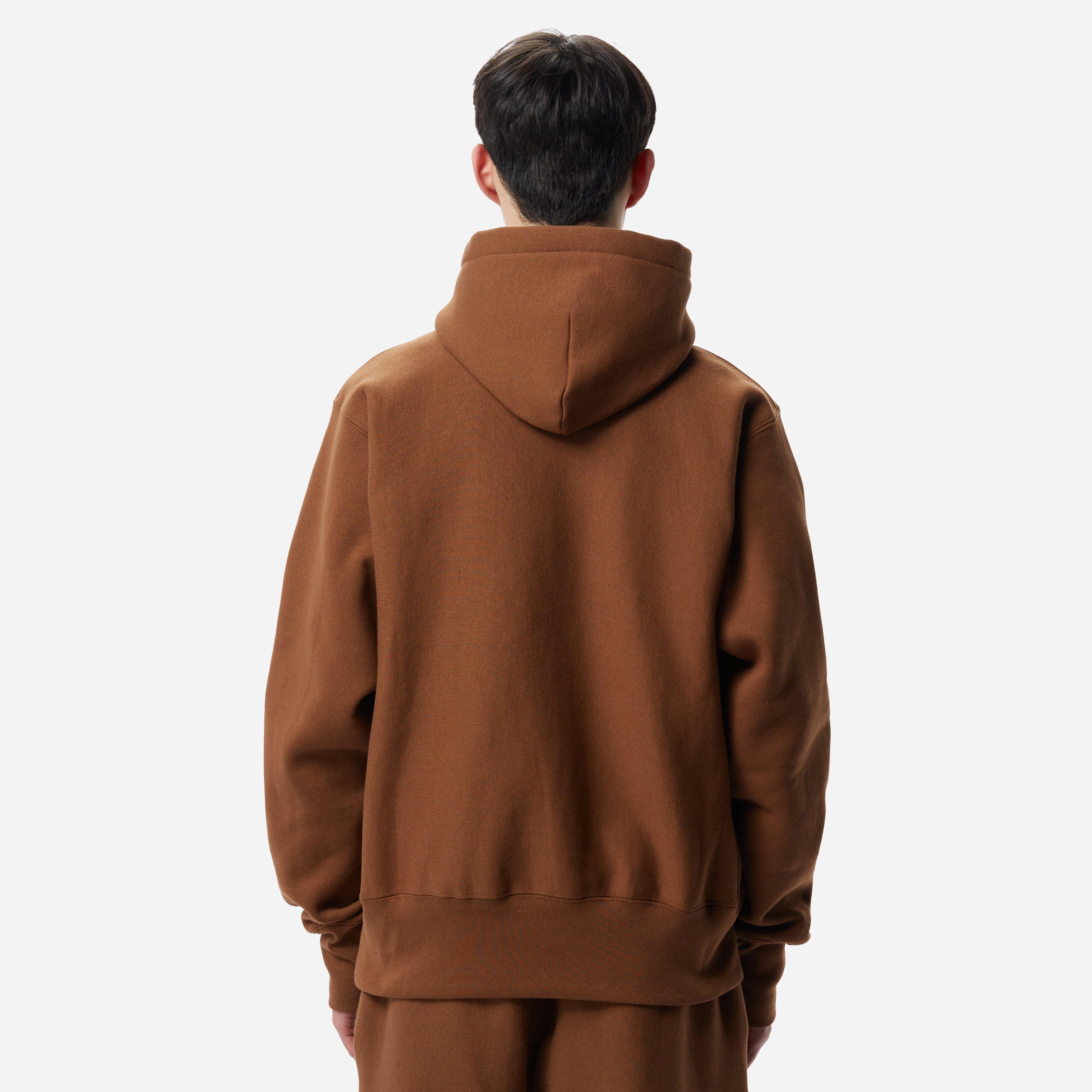 Brown LQQK Studio Signature Snap Hoodie | HIP