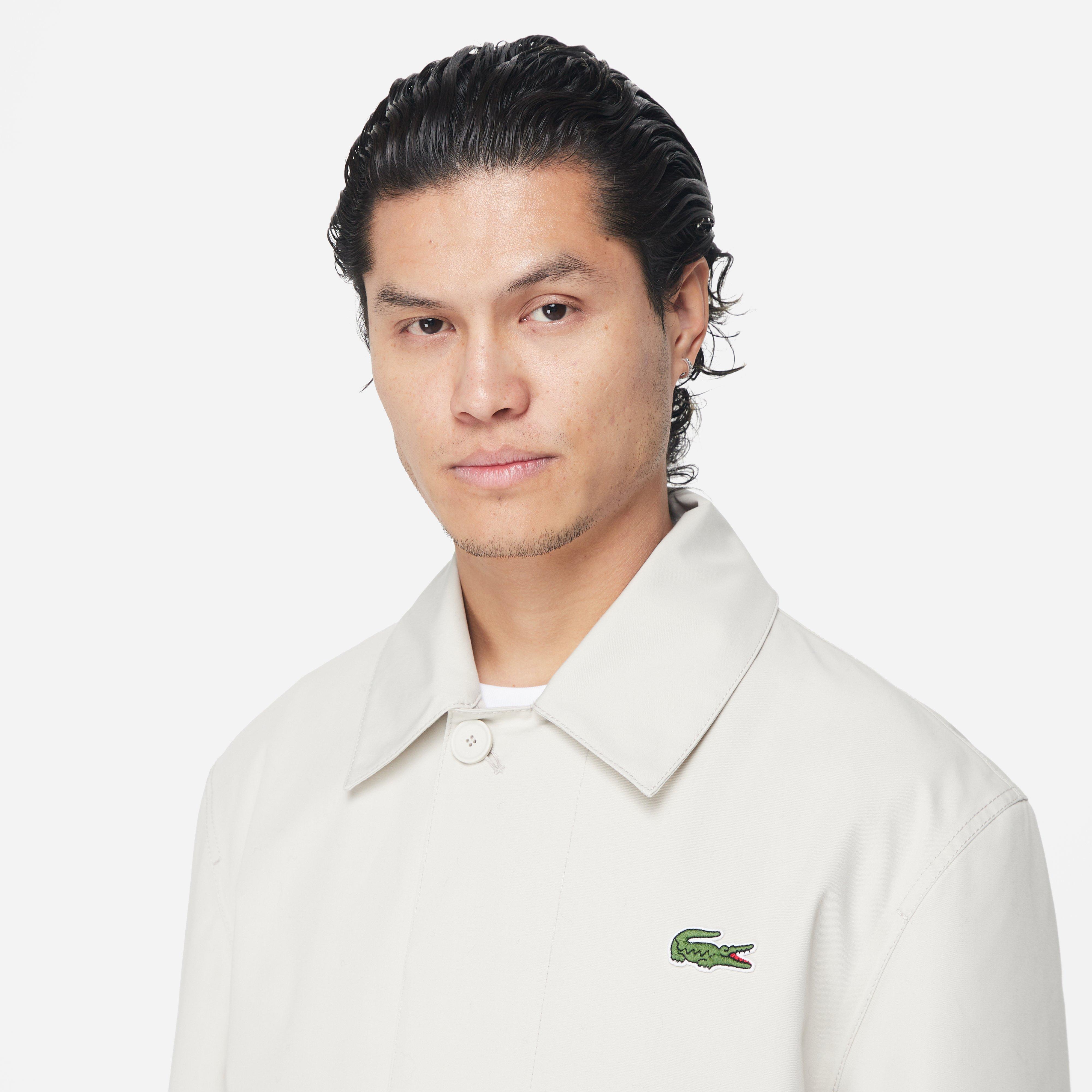 Lacoste Showerproof Cotton Twill Trench Coat