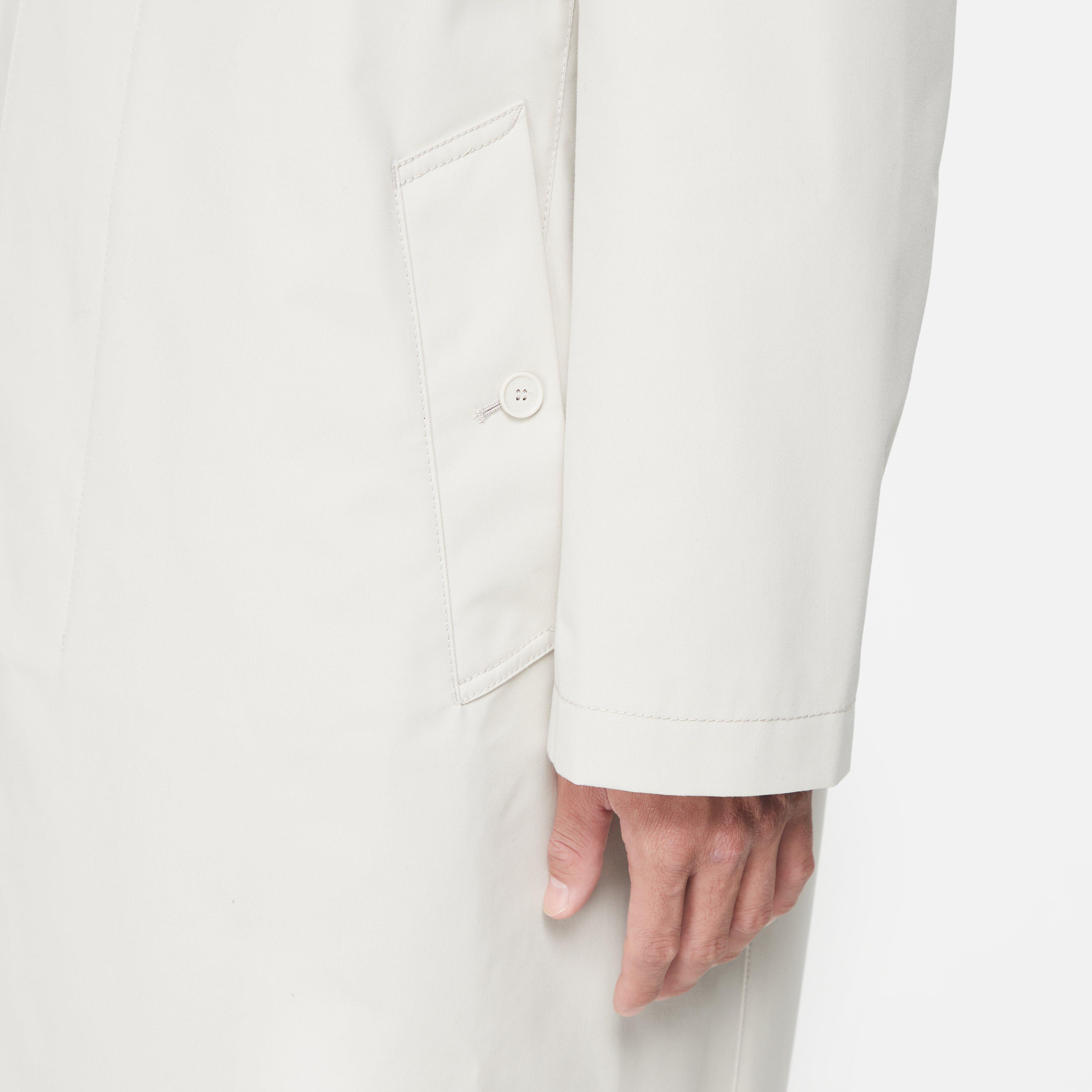 Lacoste Showerproof Cotton Twill Trench Coat