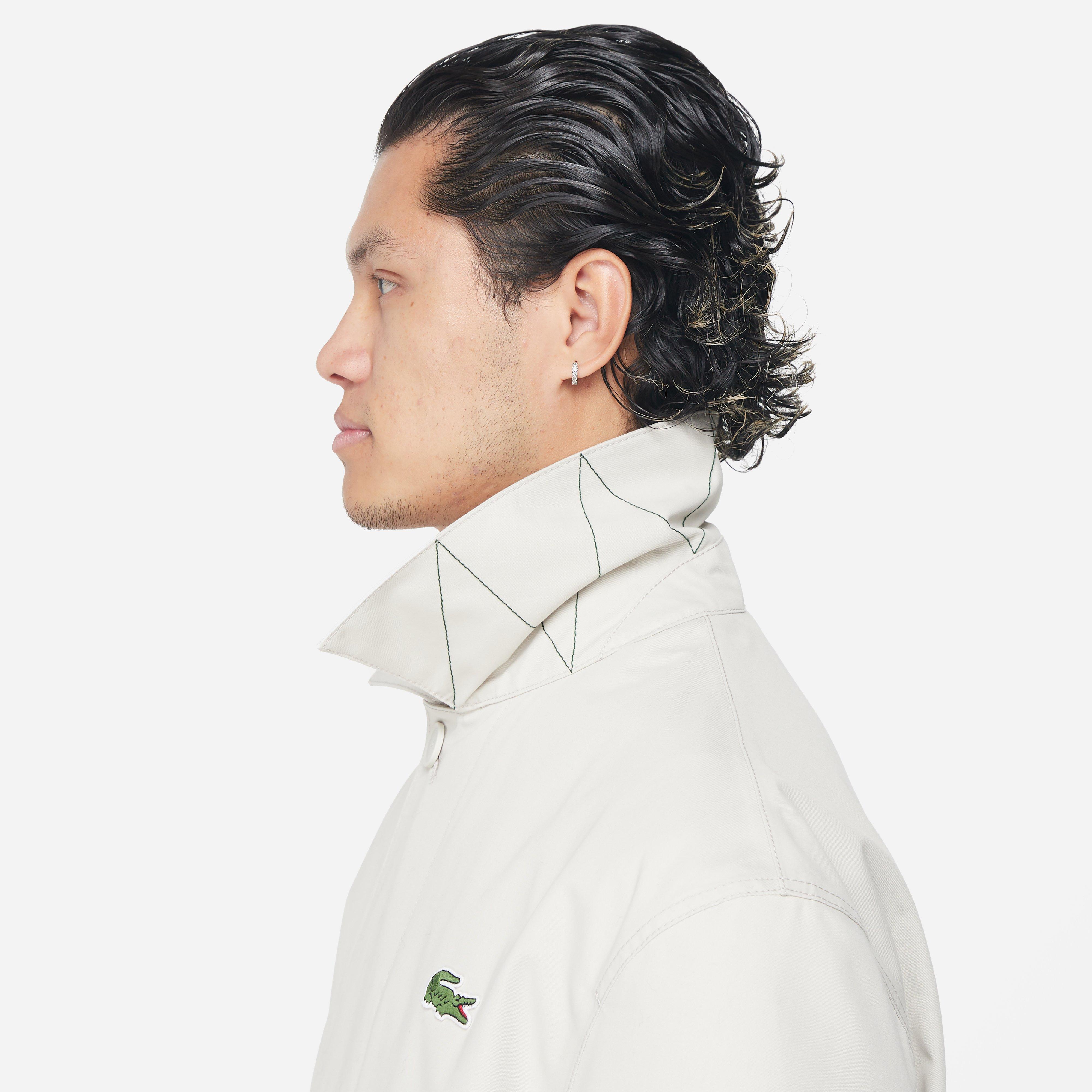 Lacoste Showerproof Cotton Twill Trench Coat