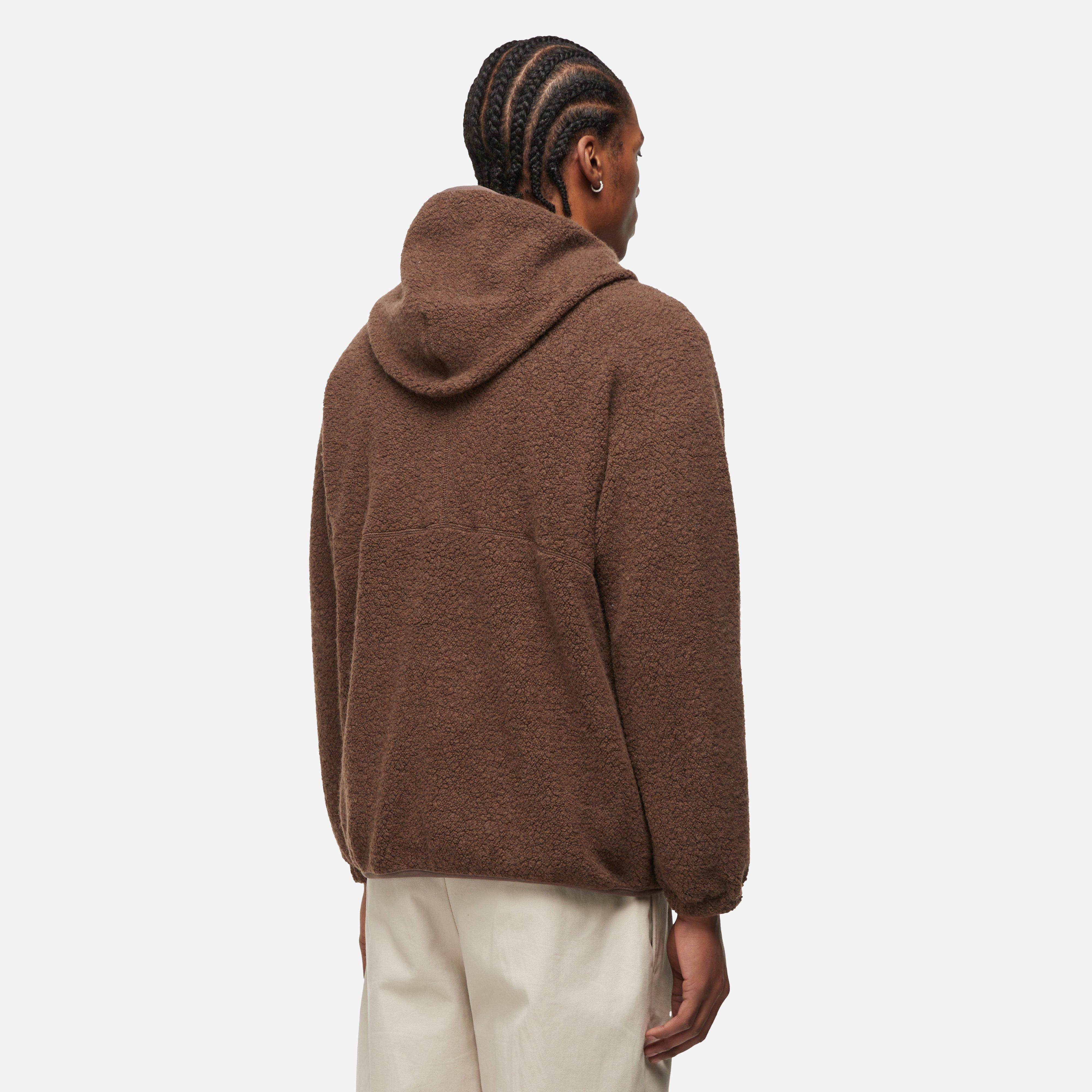 Pilgrim Surf Supply Leo Wool Fleece Zip Hoodie