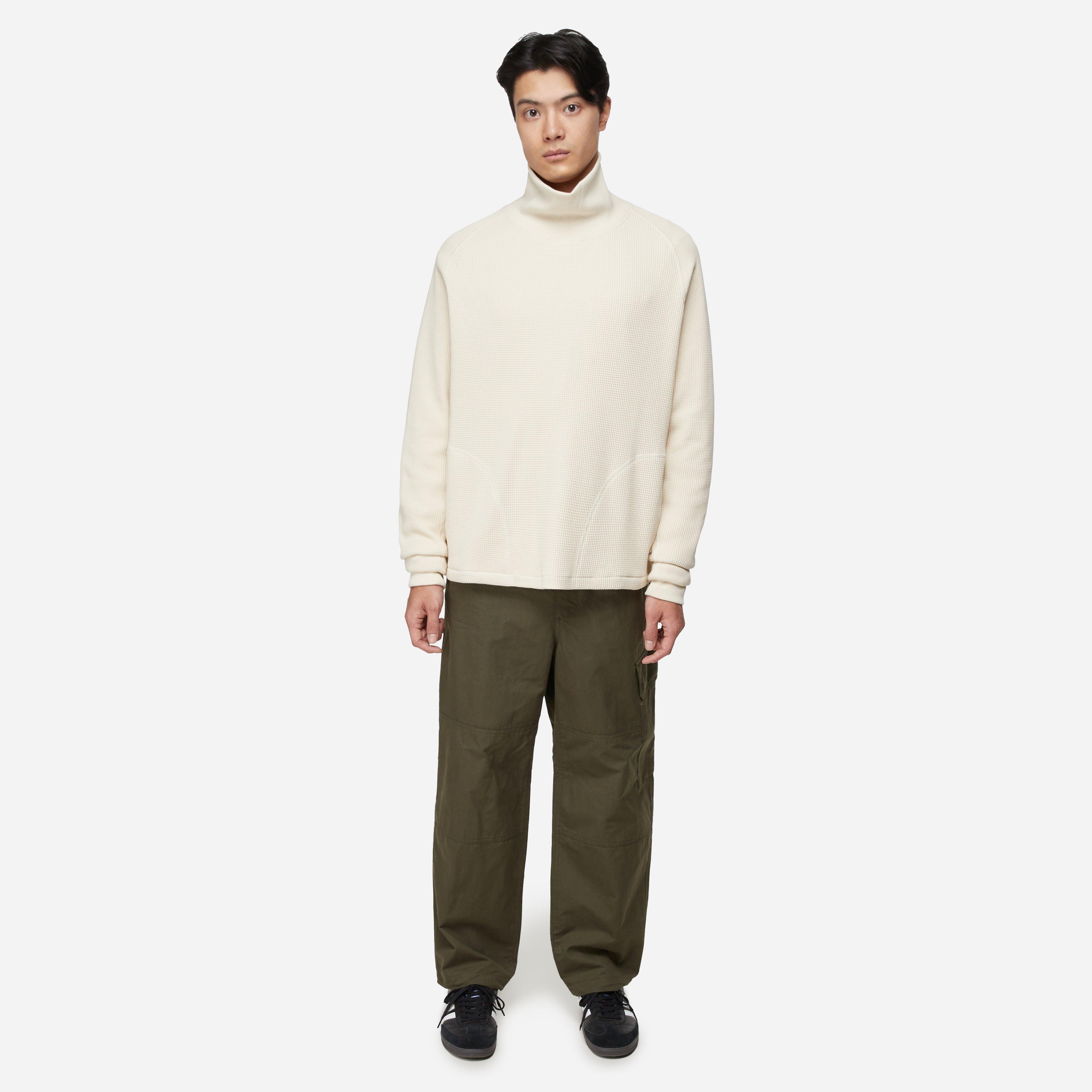 Nicholas Daley Waffle-Knit Rollneck
