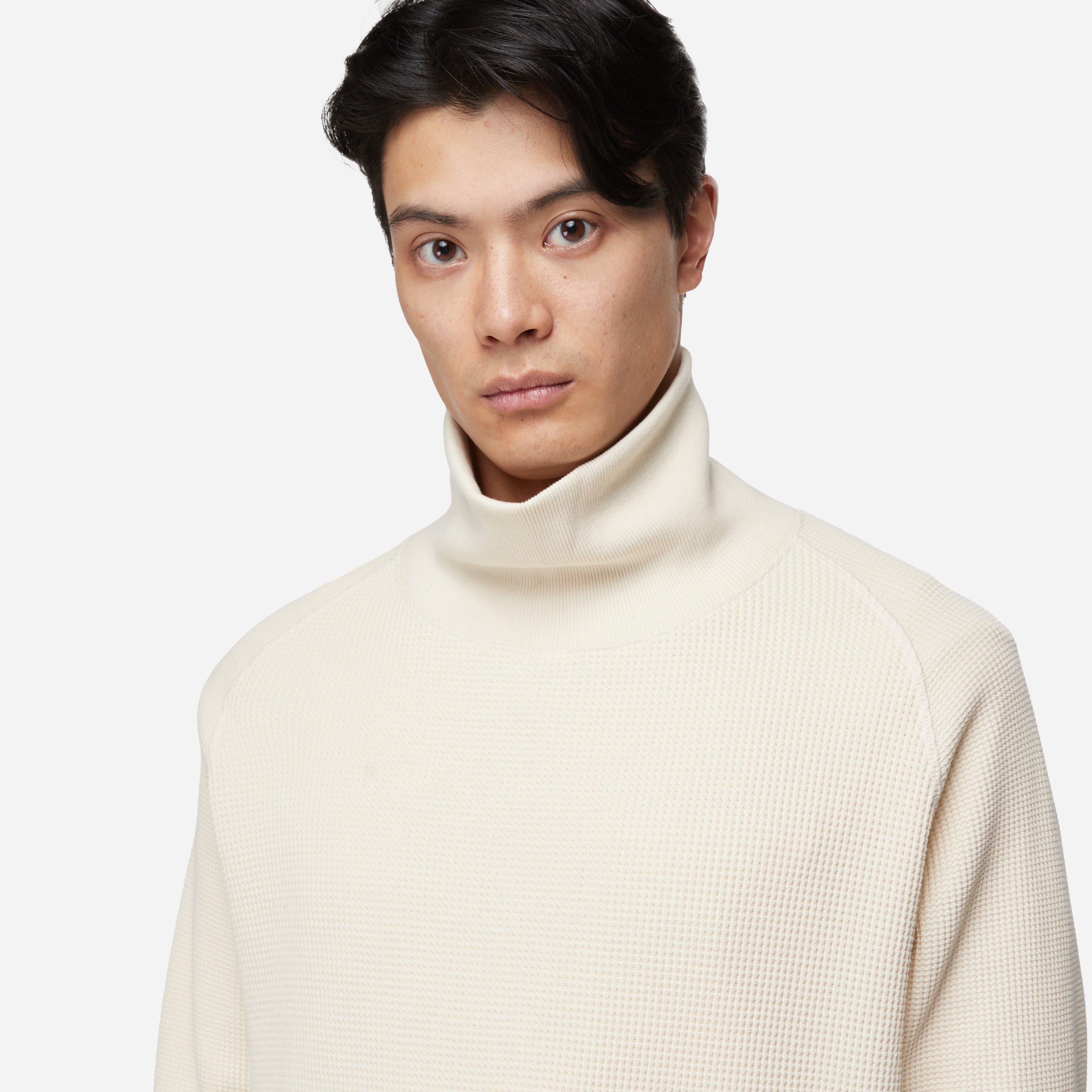 Nicholas Daley Waffle-Knit Rollneck