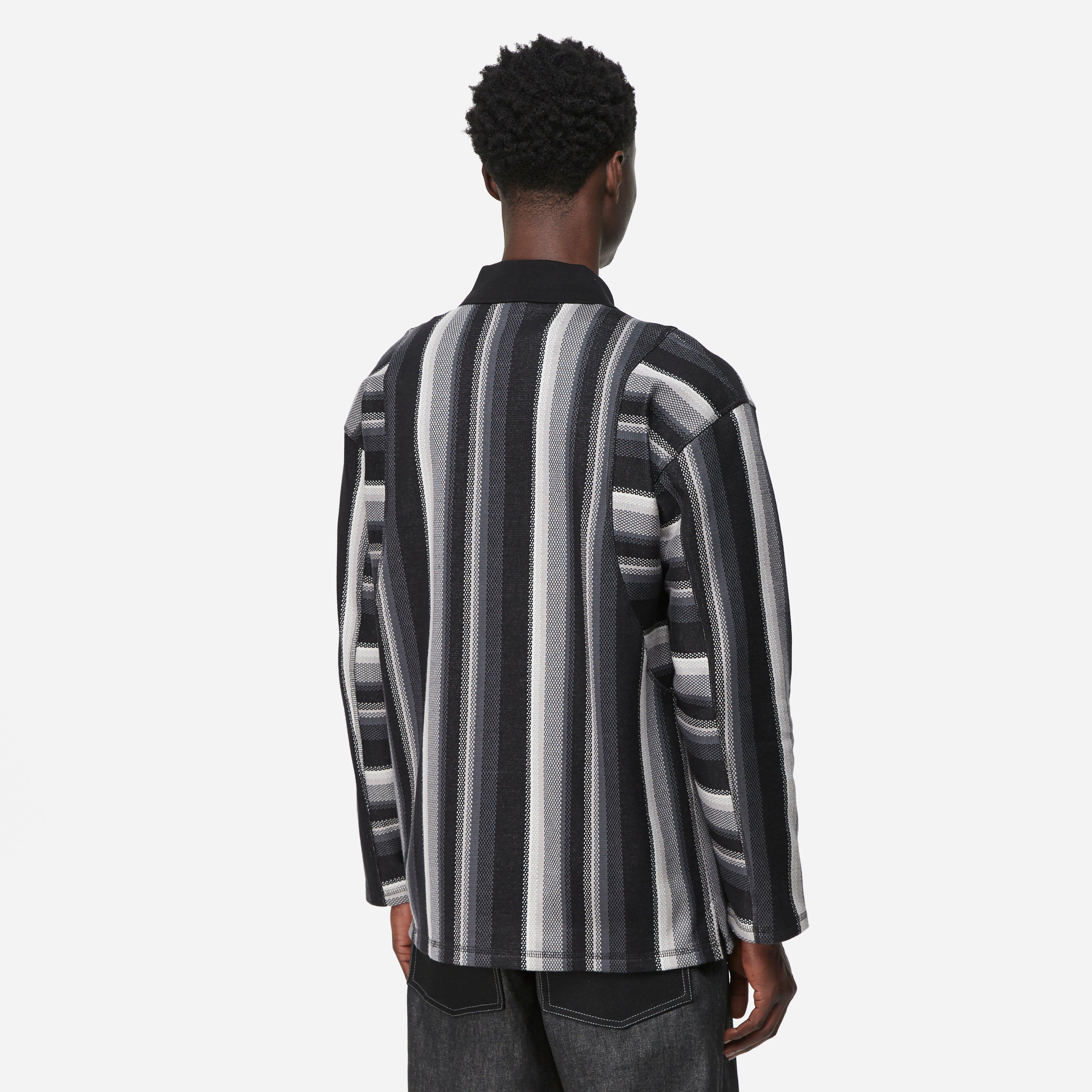 Nicholas Daley Long Sleeve Stripe Polo