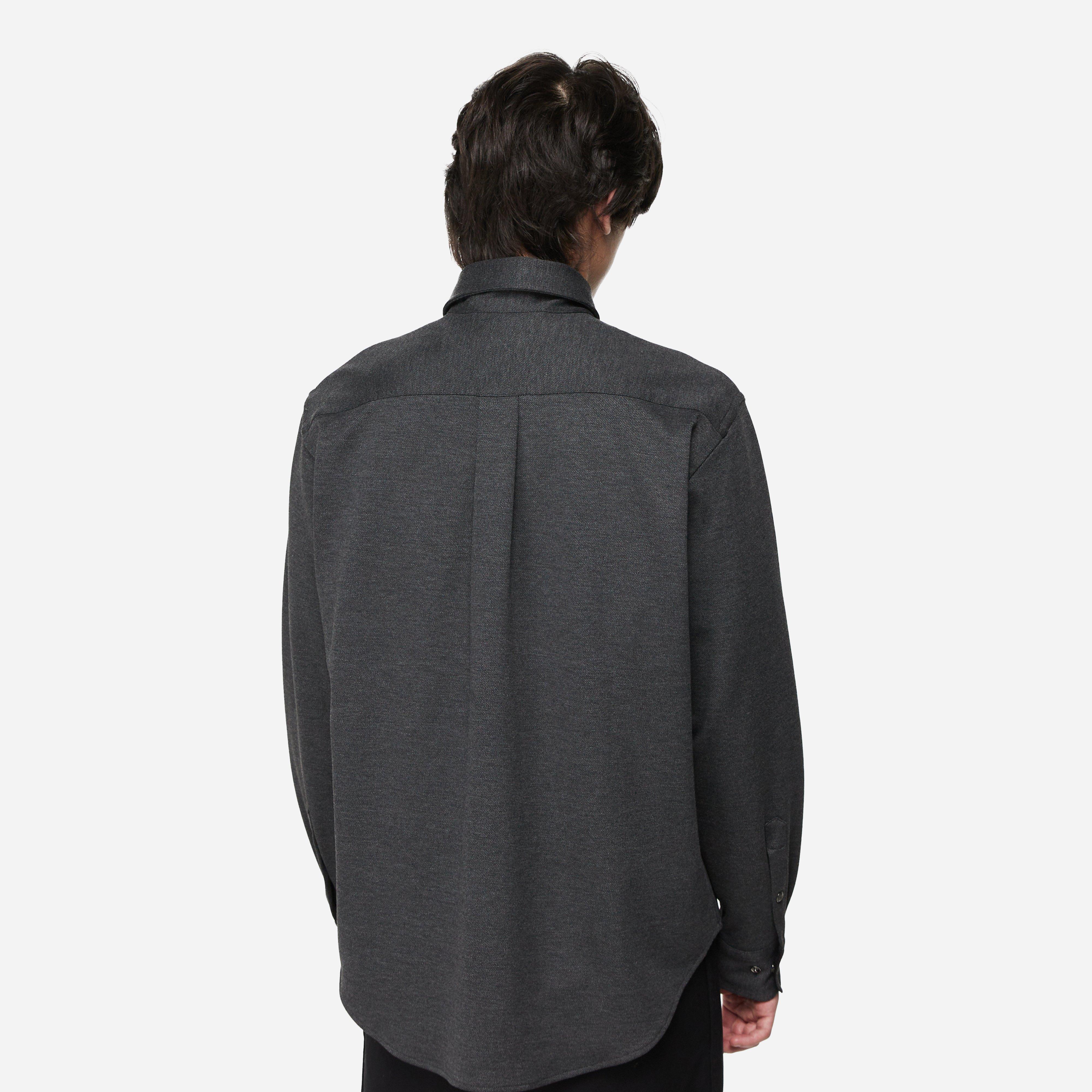 4SDESIGNS Knit Button Down Shirt