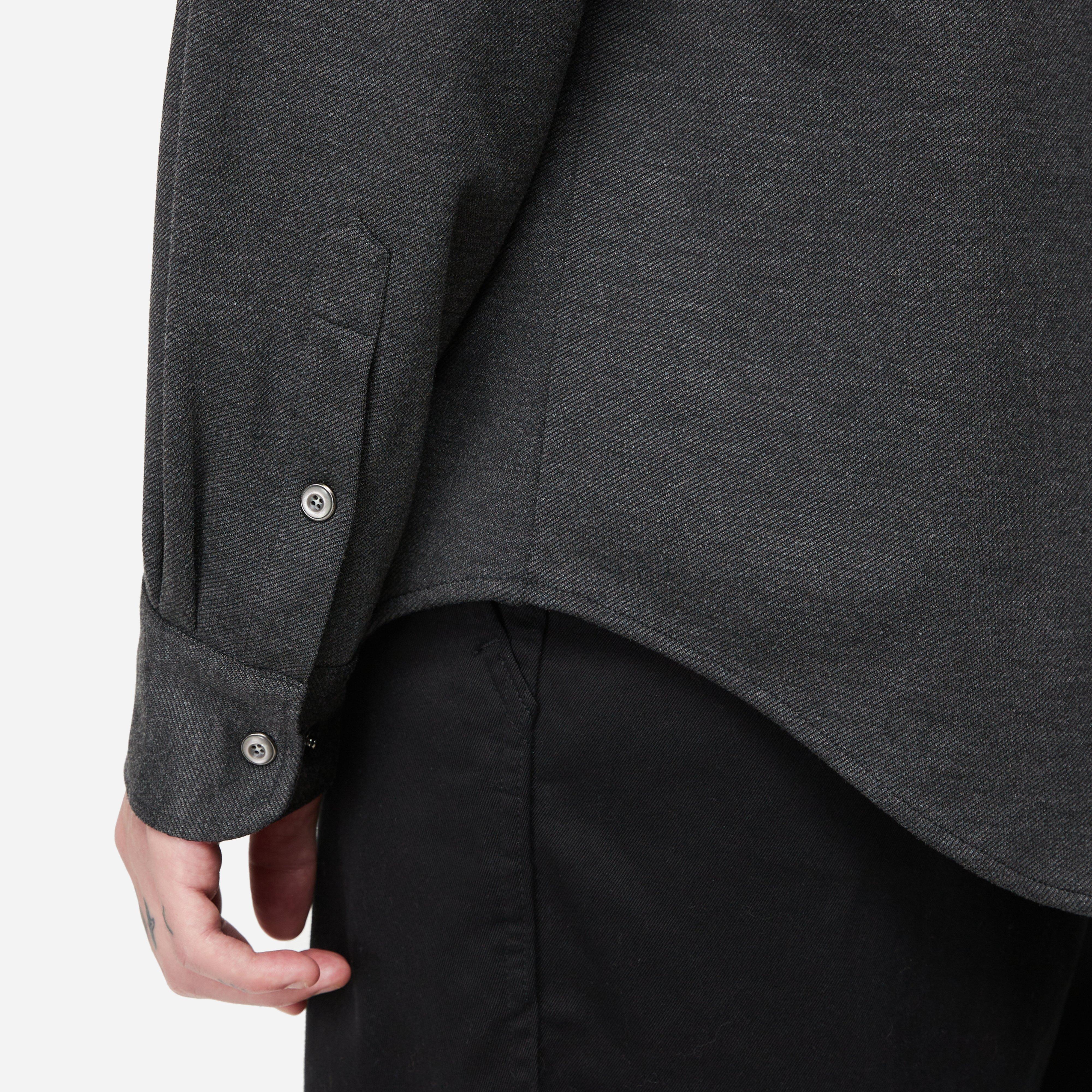 4SDESIGNS Knit Button Down Shirt