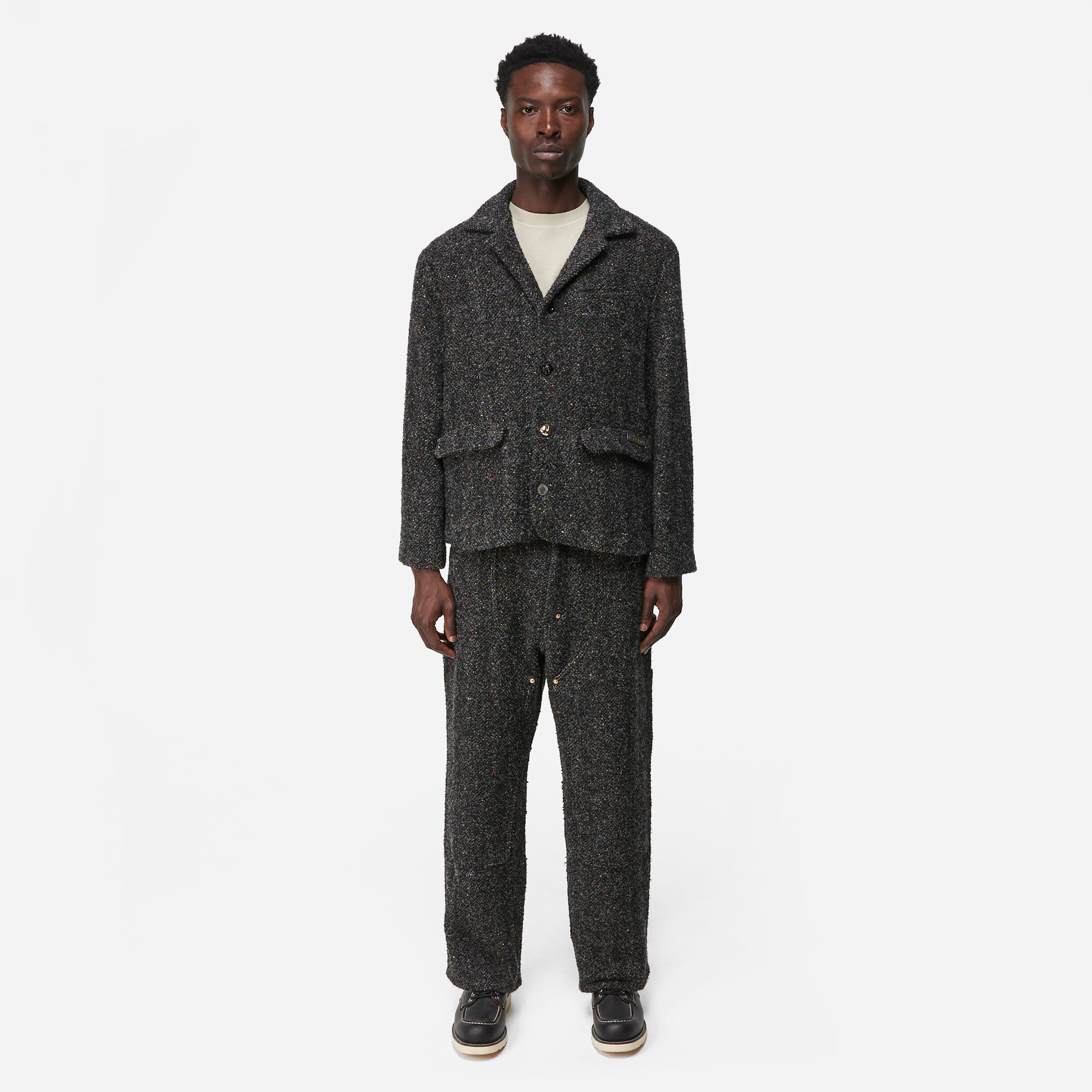 4SDESIGNS TWEED SHIRT BLAZER