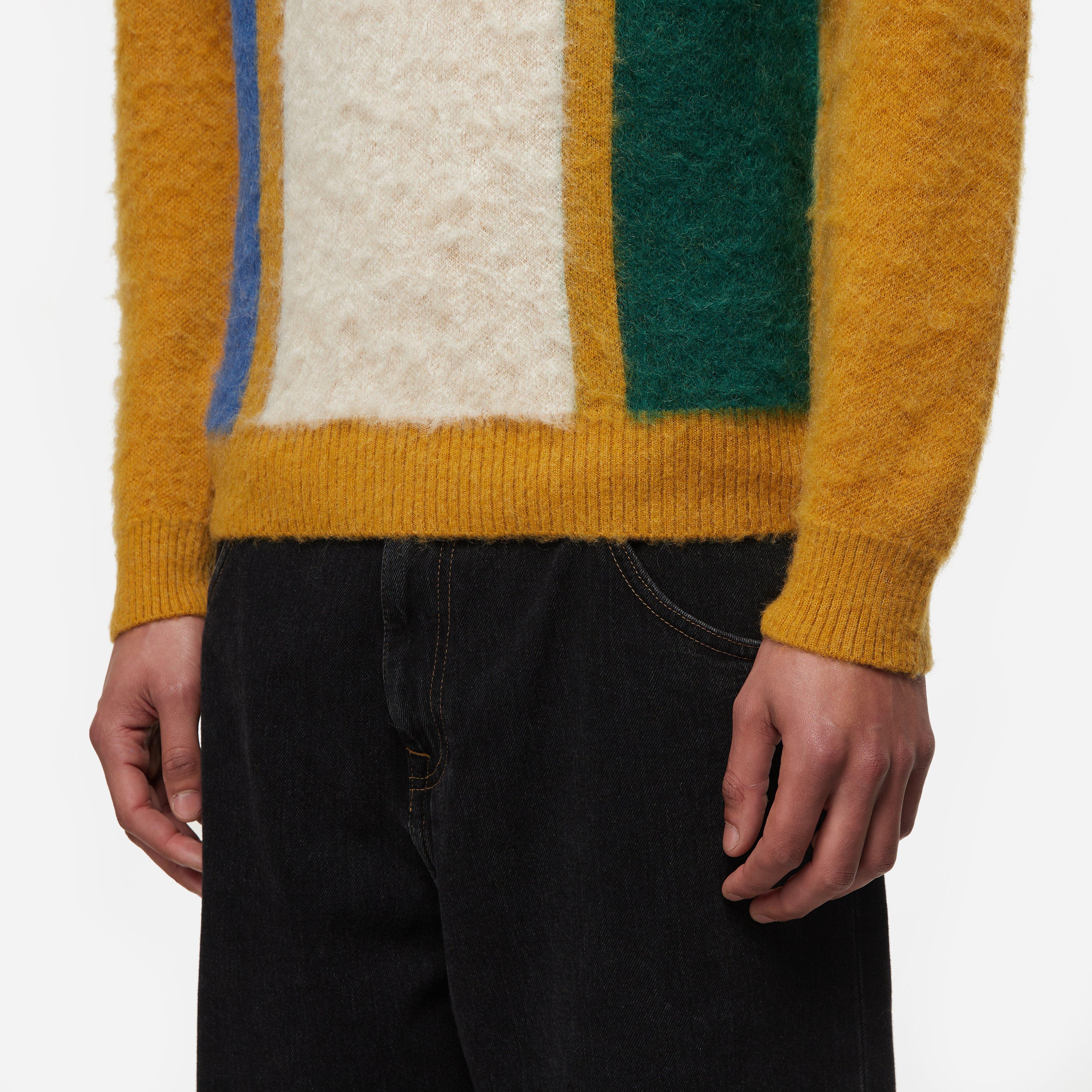 Beams Plus 9 Gauge Shaggy Polo Knit