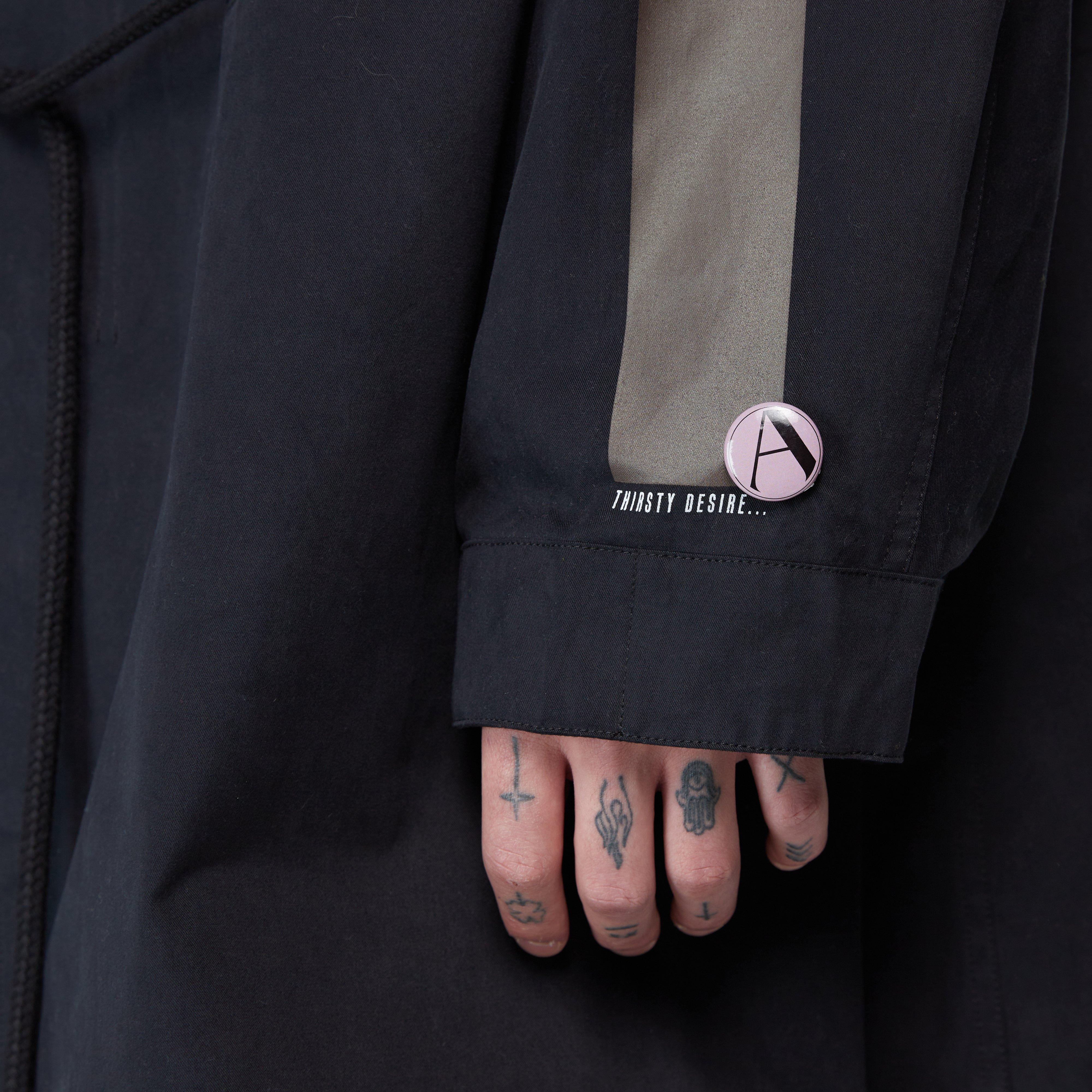 Fred Perry x Raf Simons Printed Patch Parka