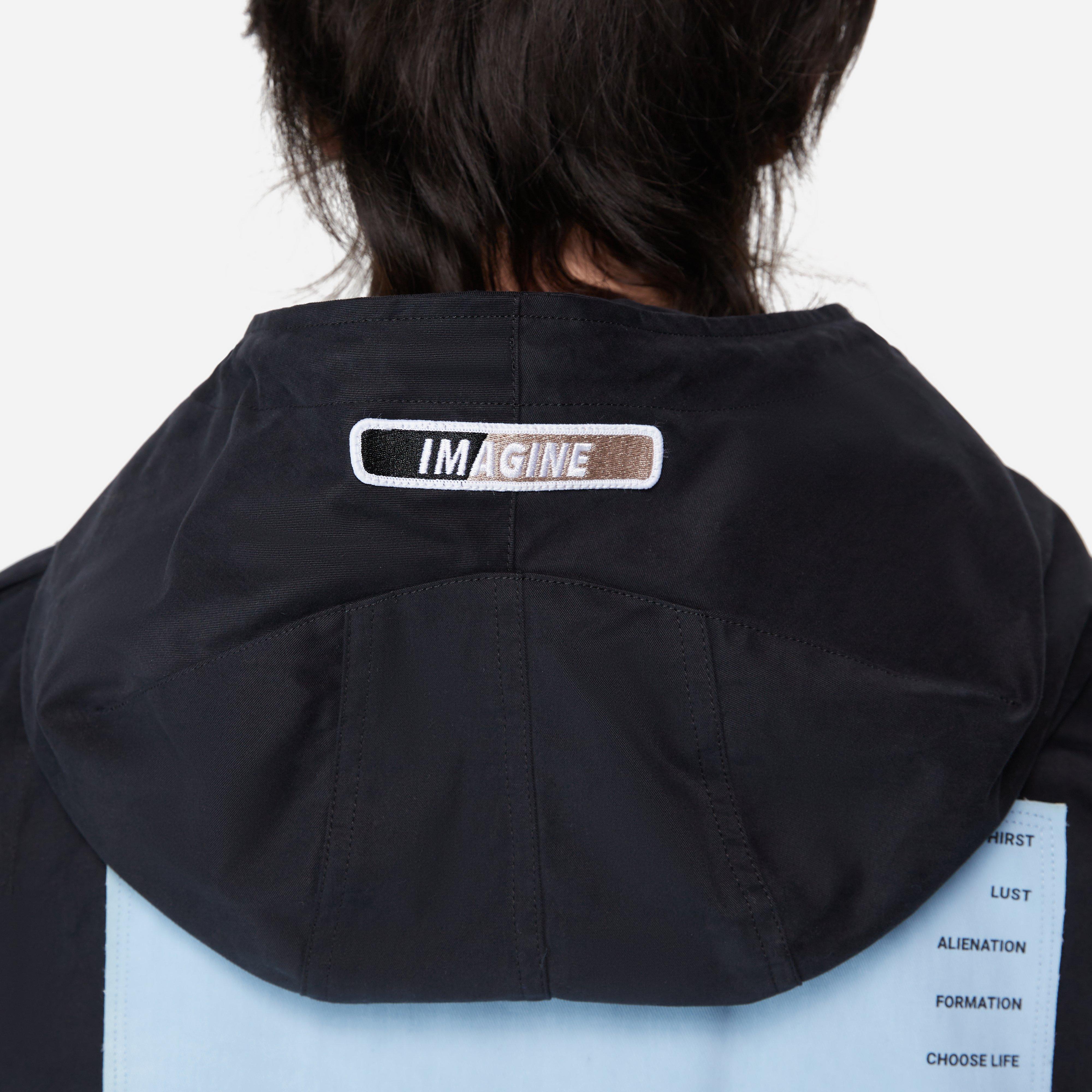 Fred Perry x Raf Simons Printed Patch Parka