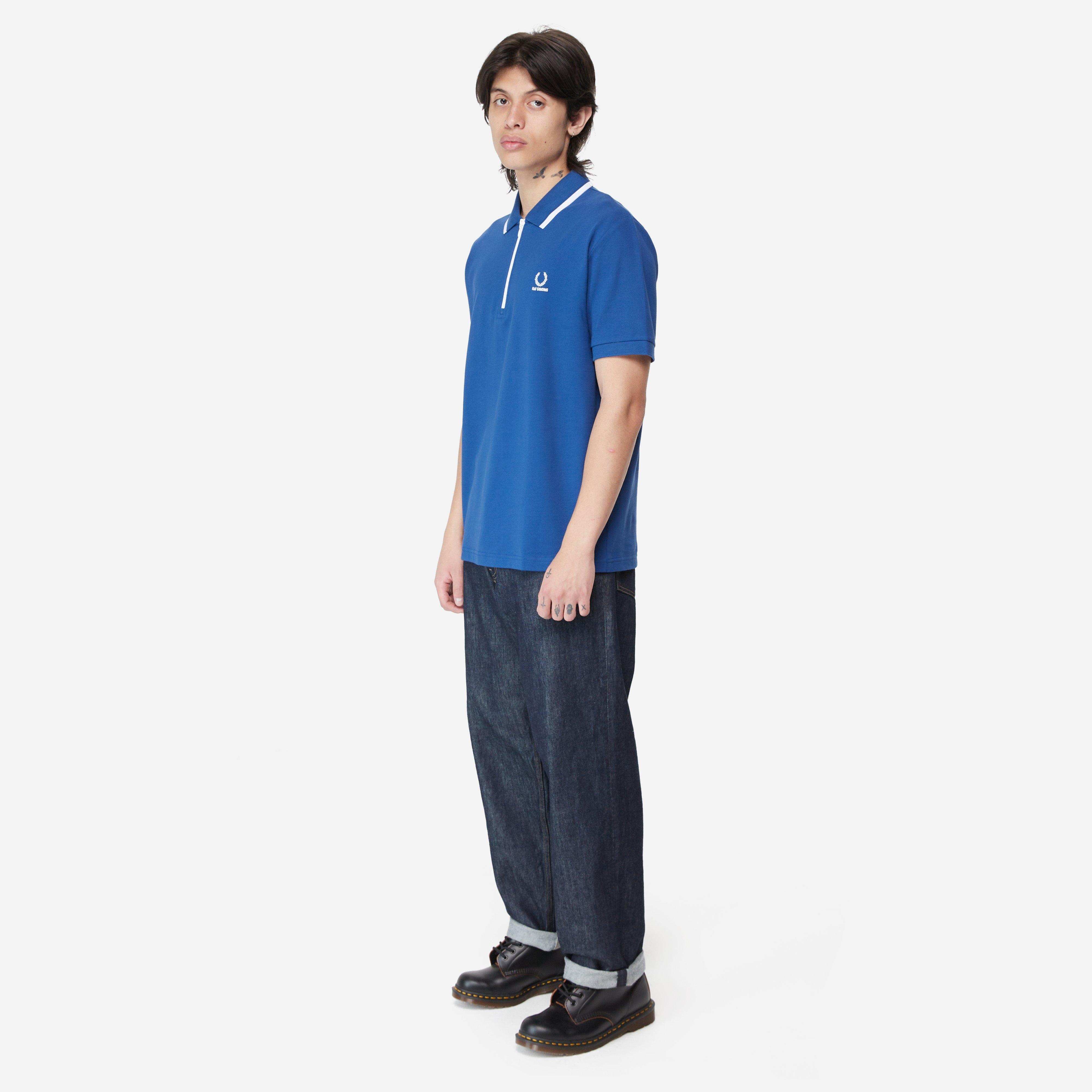 Fred Perry x Raf Simons Half Zip Polo Shirt