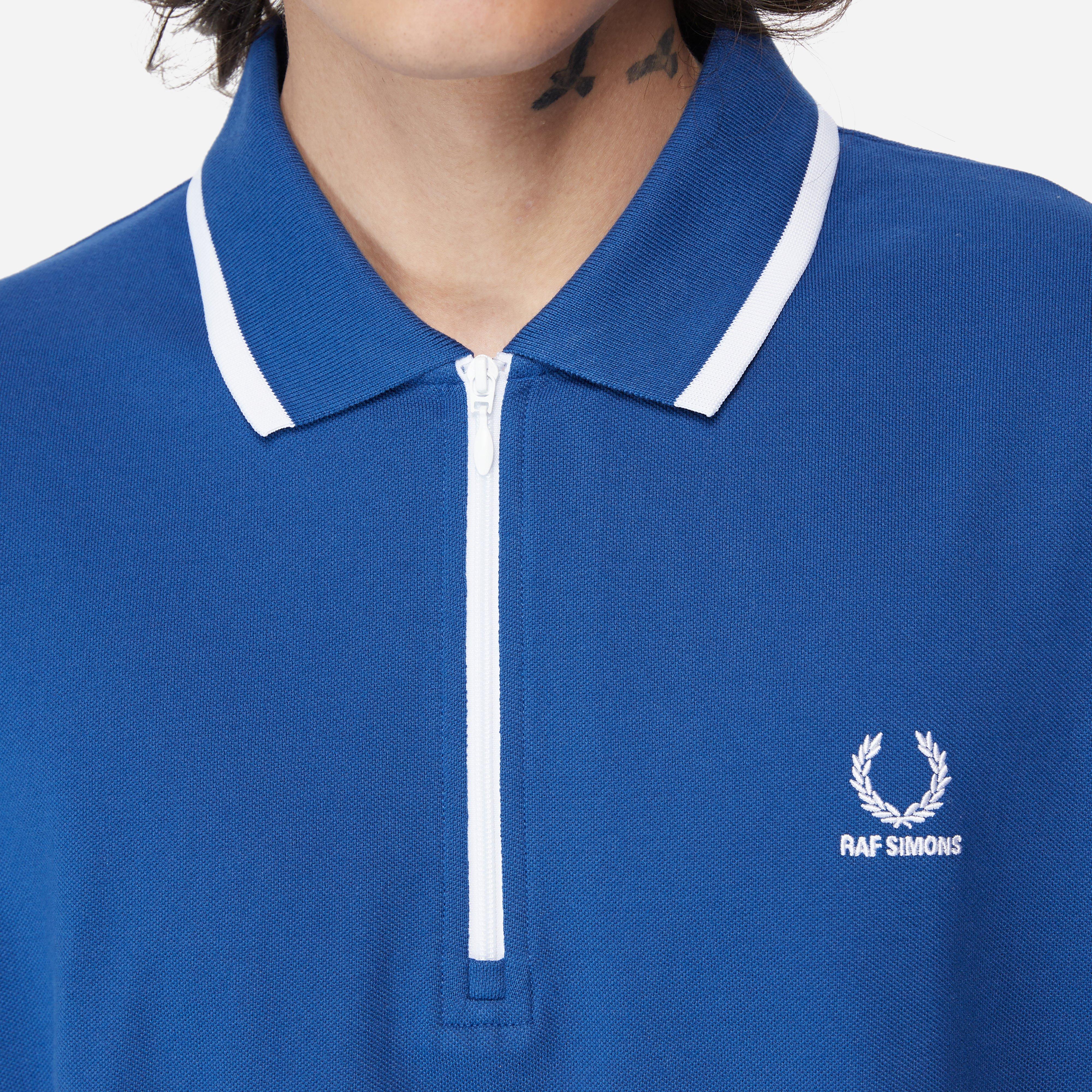 Fred Perry x Raf Simons Half Zip Polo Shirt