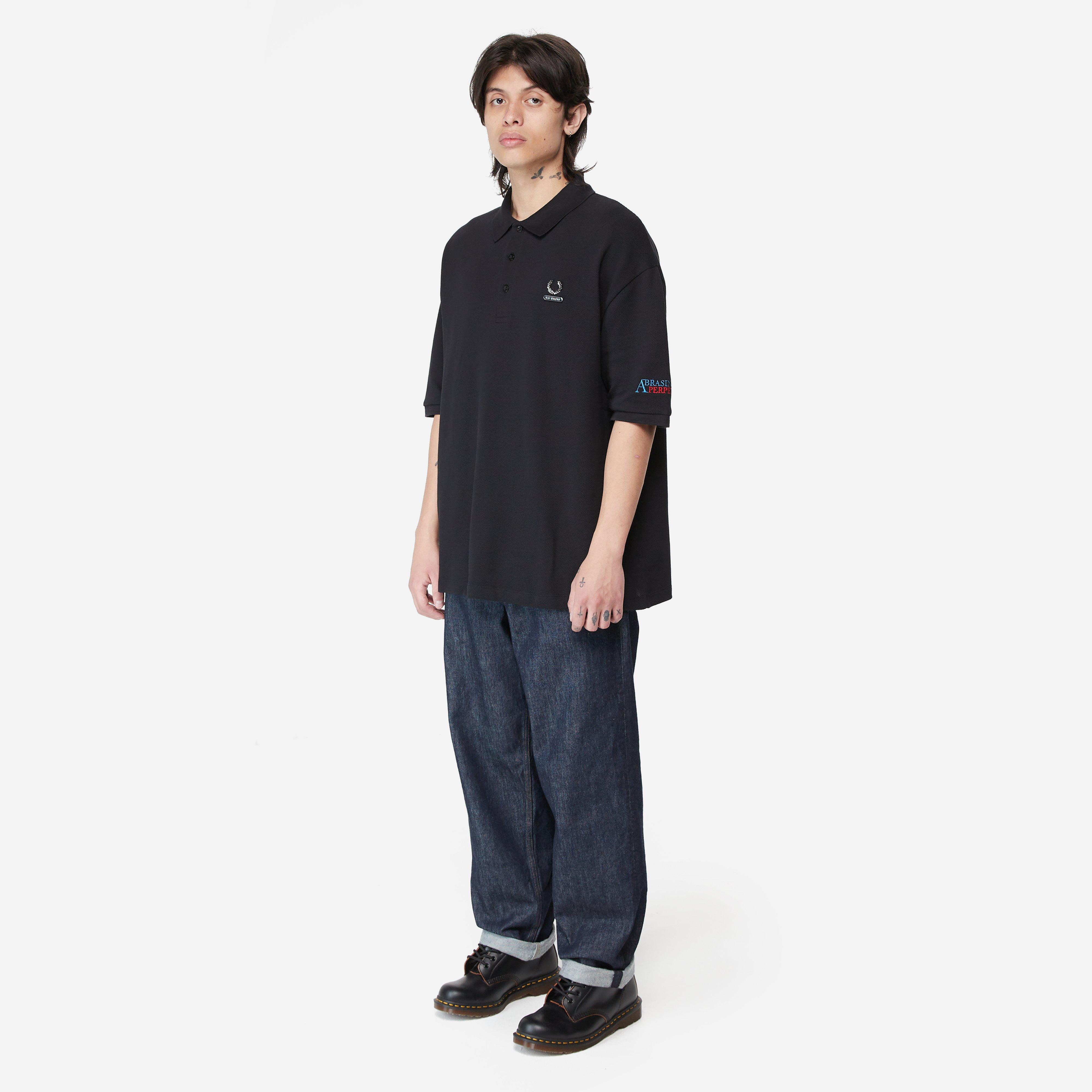 Fred Perry x Raf Simons Oversized Polo Shirt