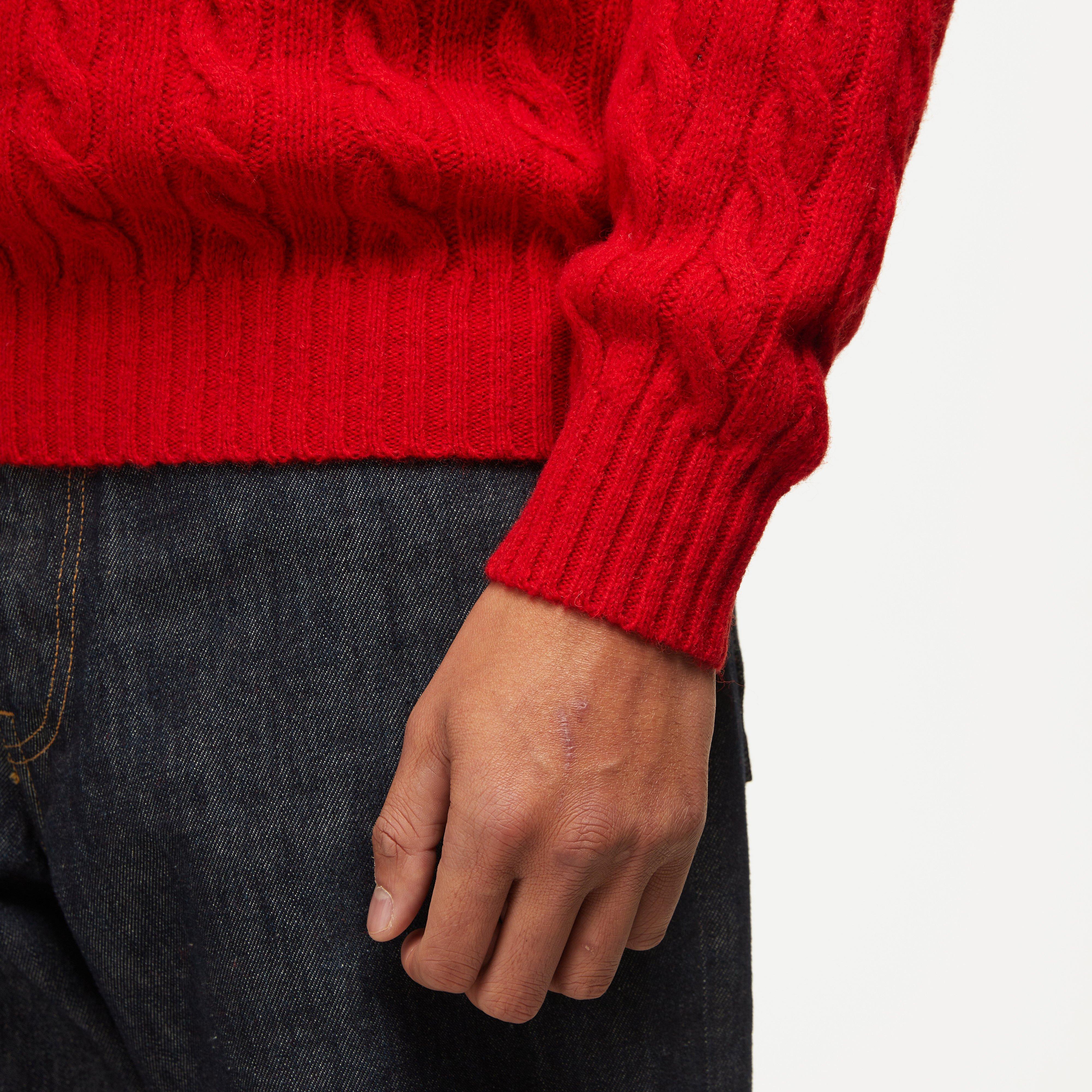 Beams Plus Cable Knit Jumper