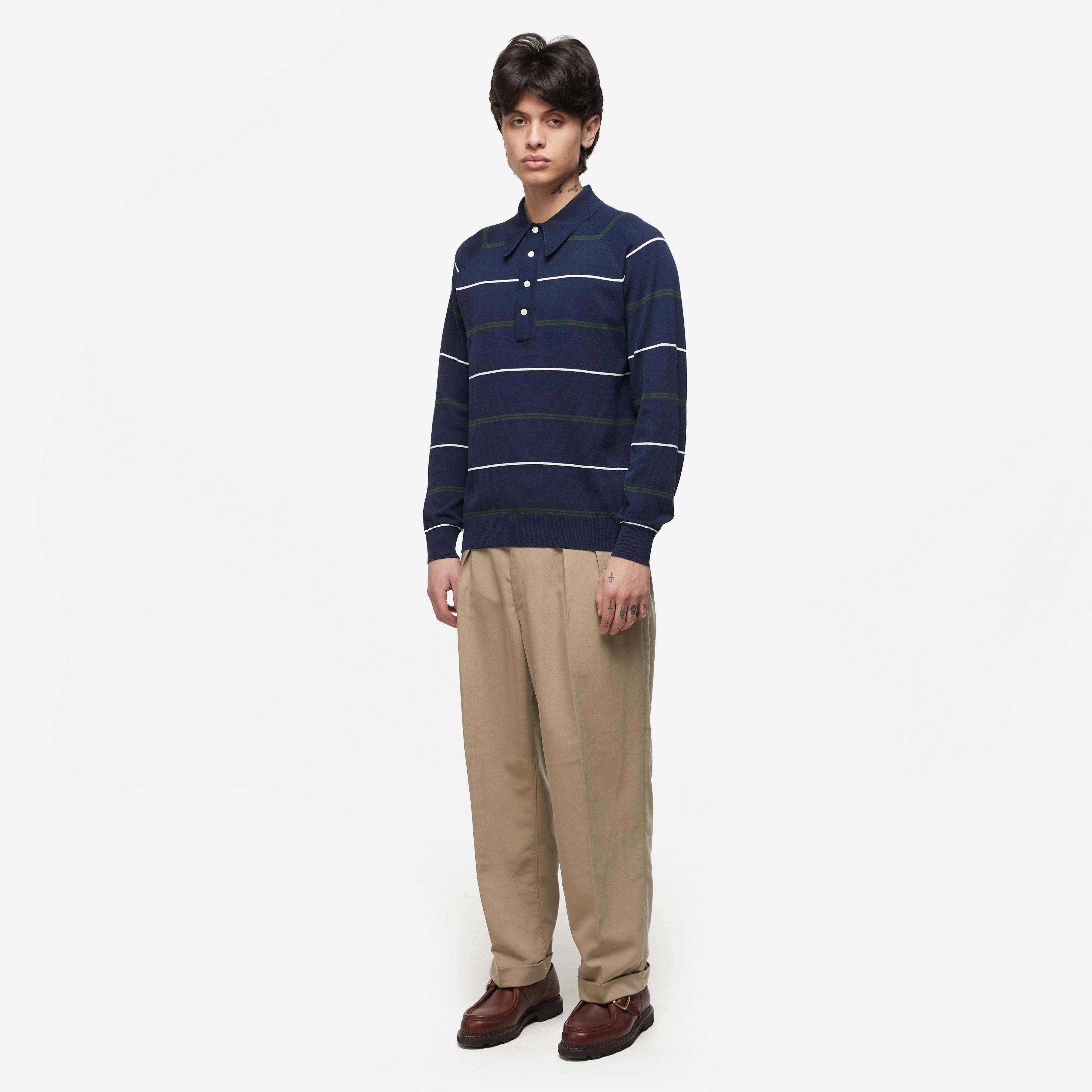 Beams Plus Two-Pleat Pant