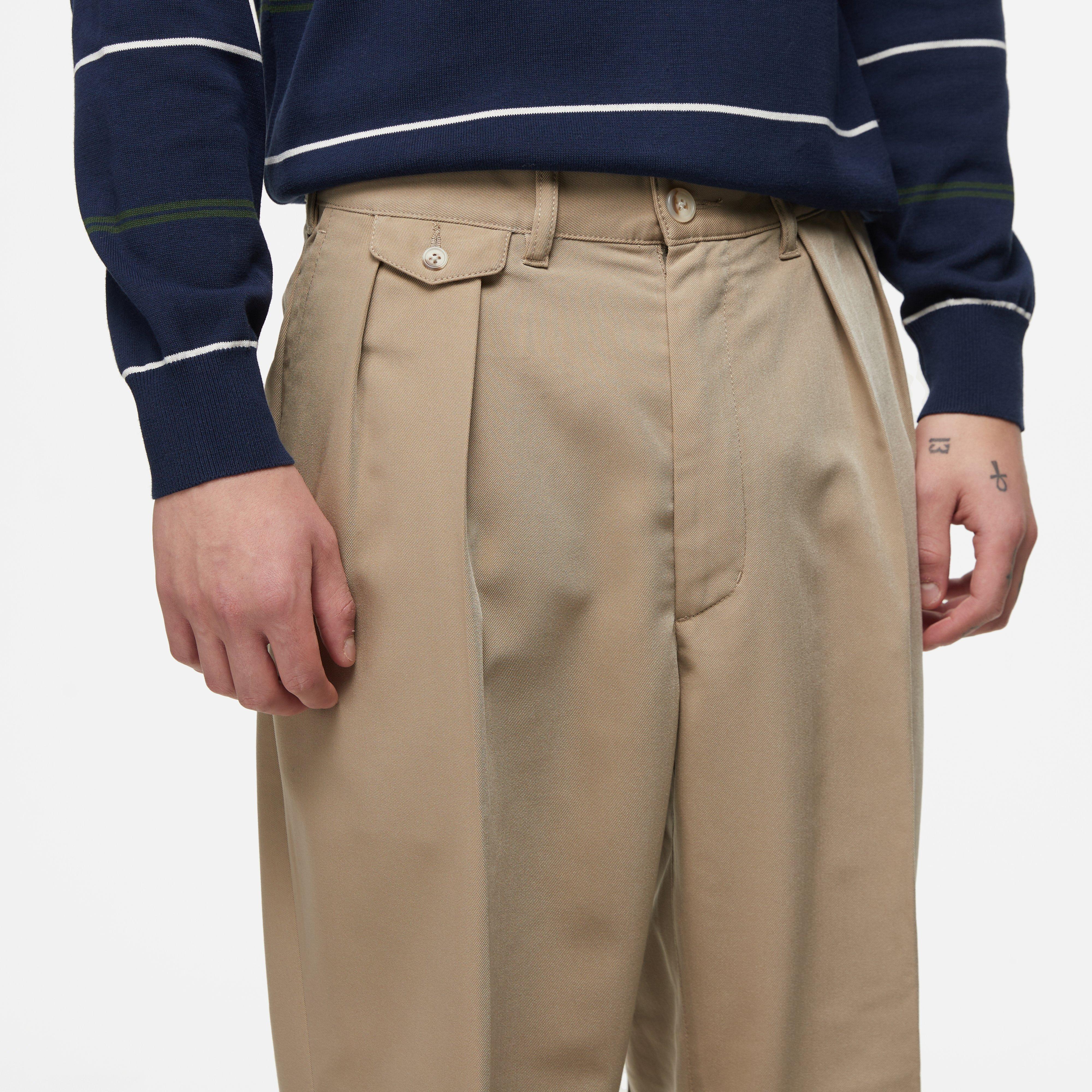 Beams Plus Two-Pleat Pant