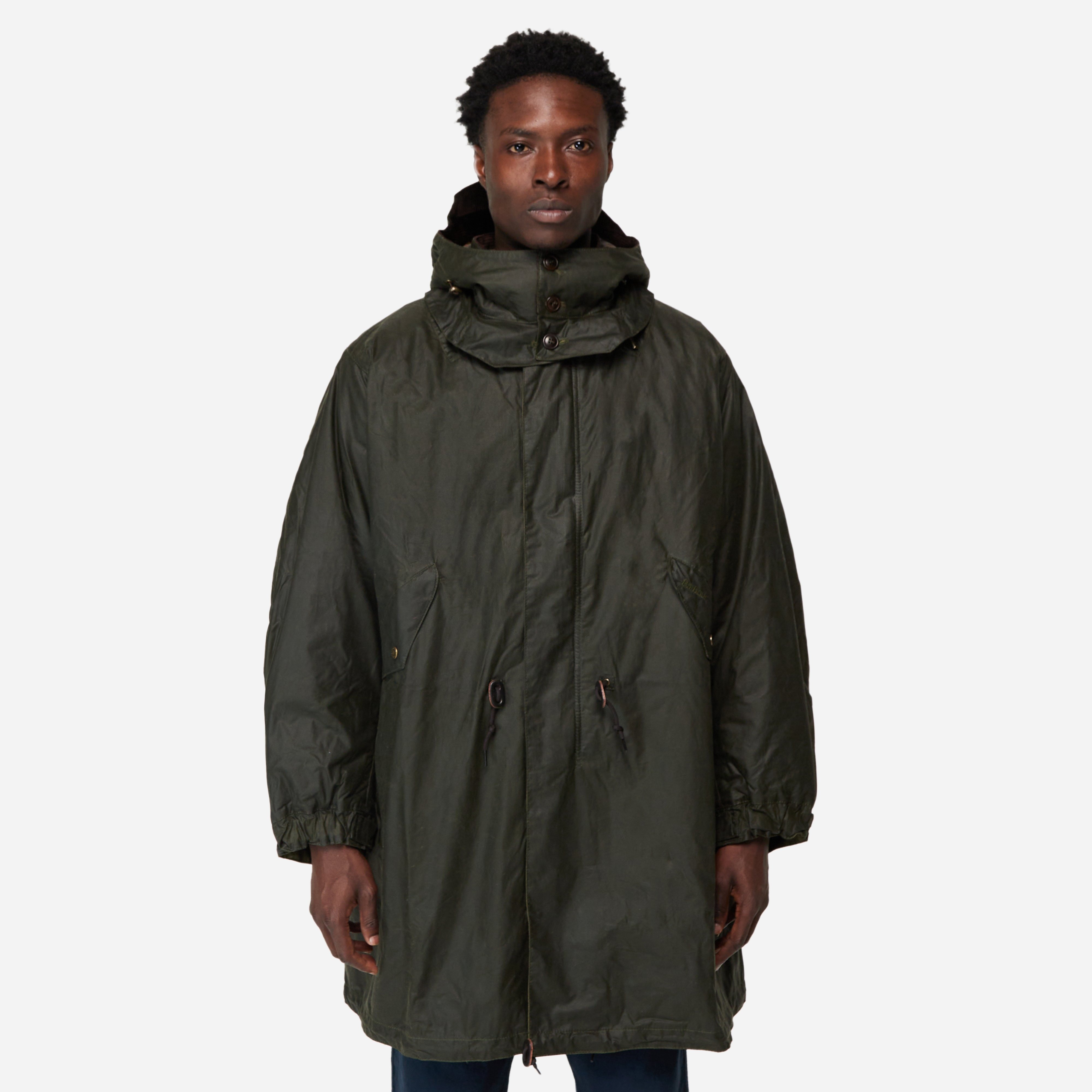 Barbour fishtail parka online