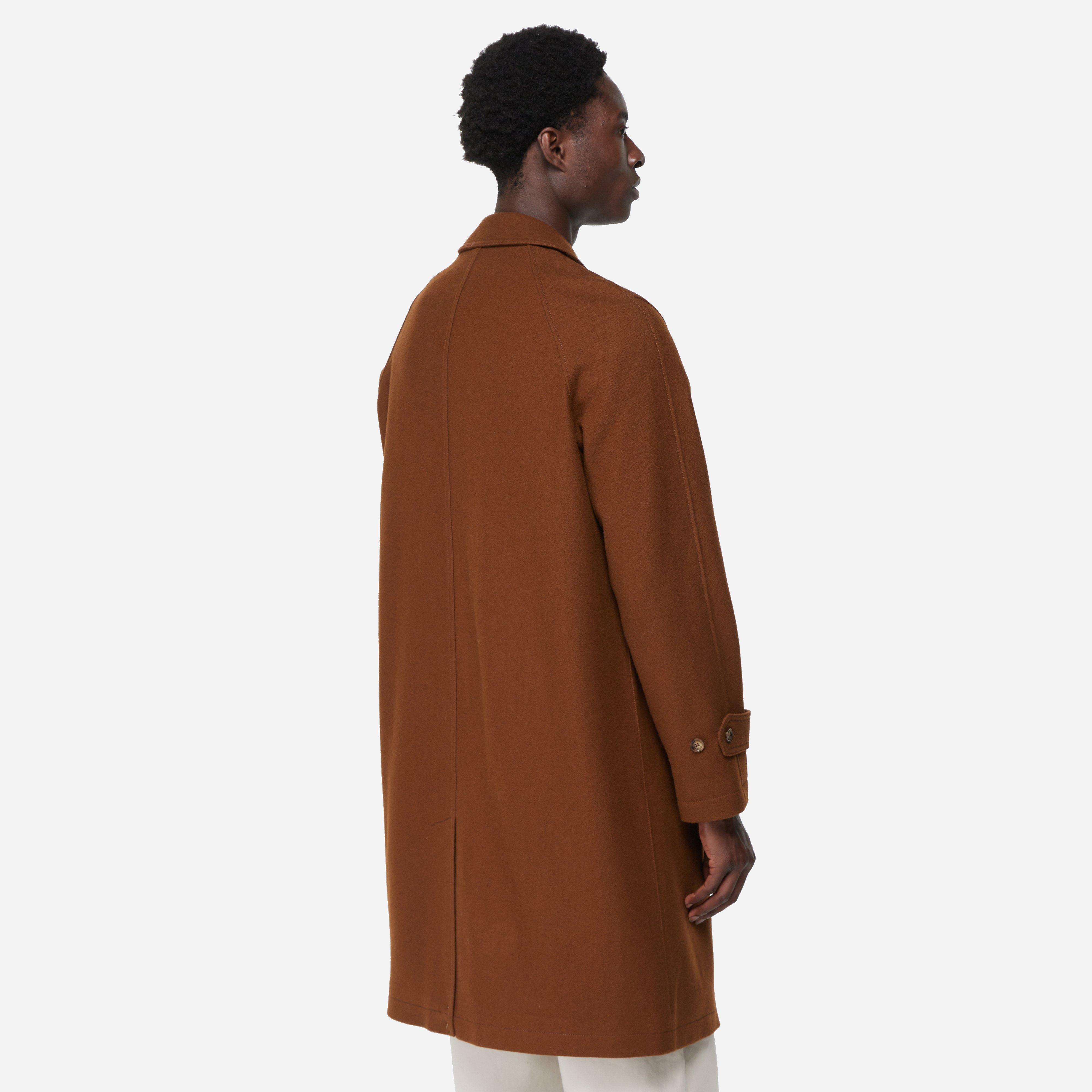 Foret Shelter Wool Long Coat
