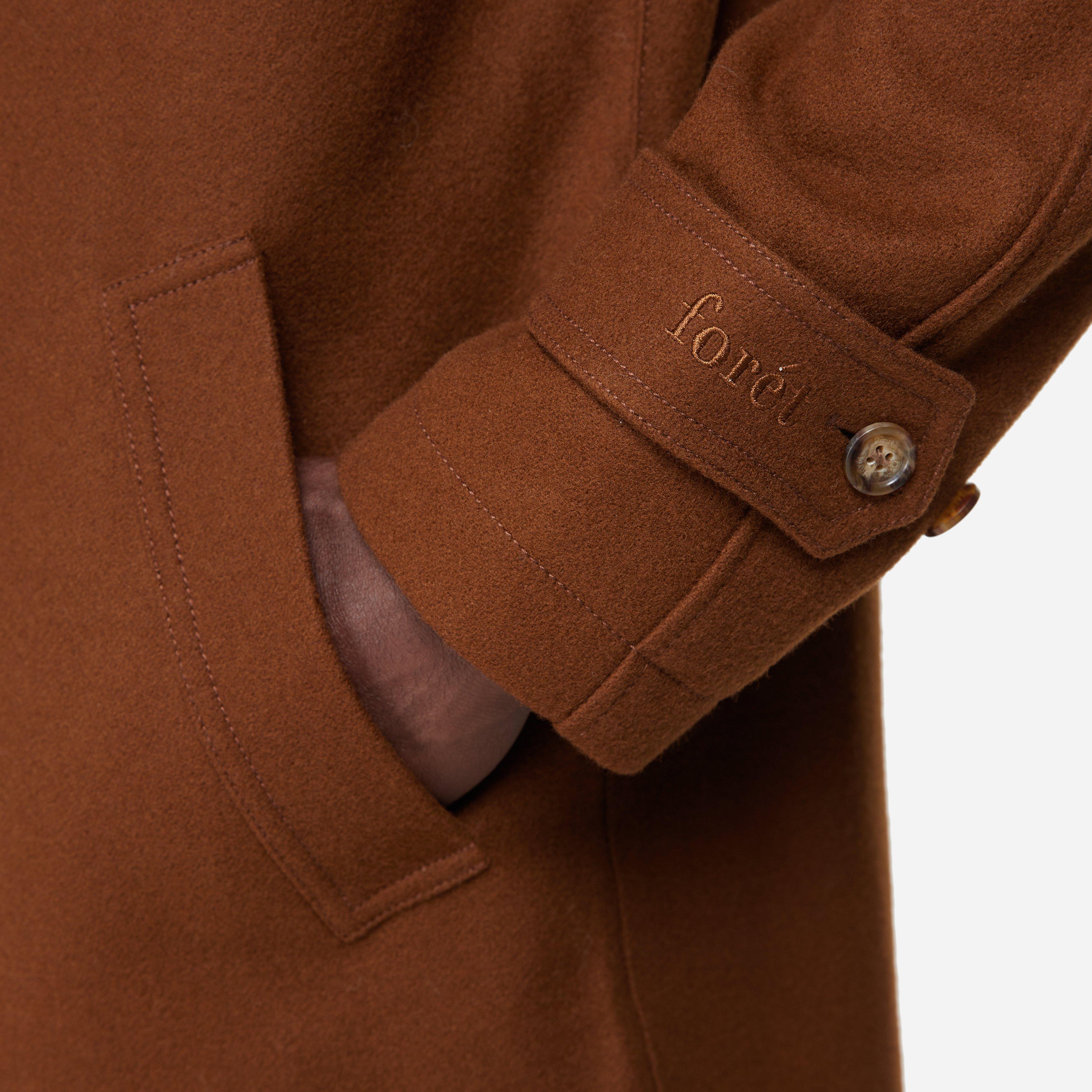 Foret Shelter Wool Long Coat