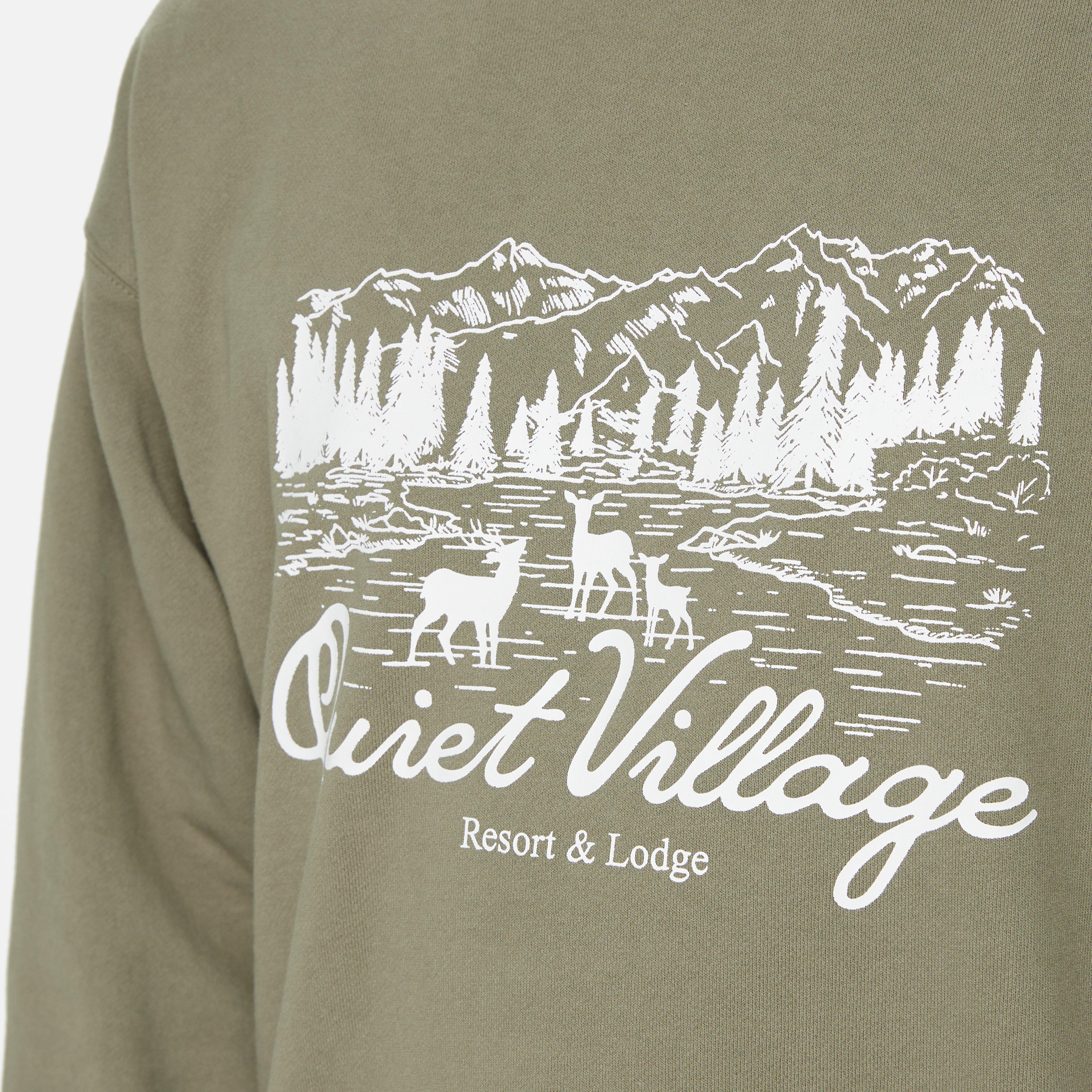 Museum of Peace and Quiet Quiet Village Sweatshirt