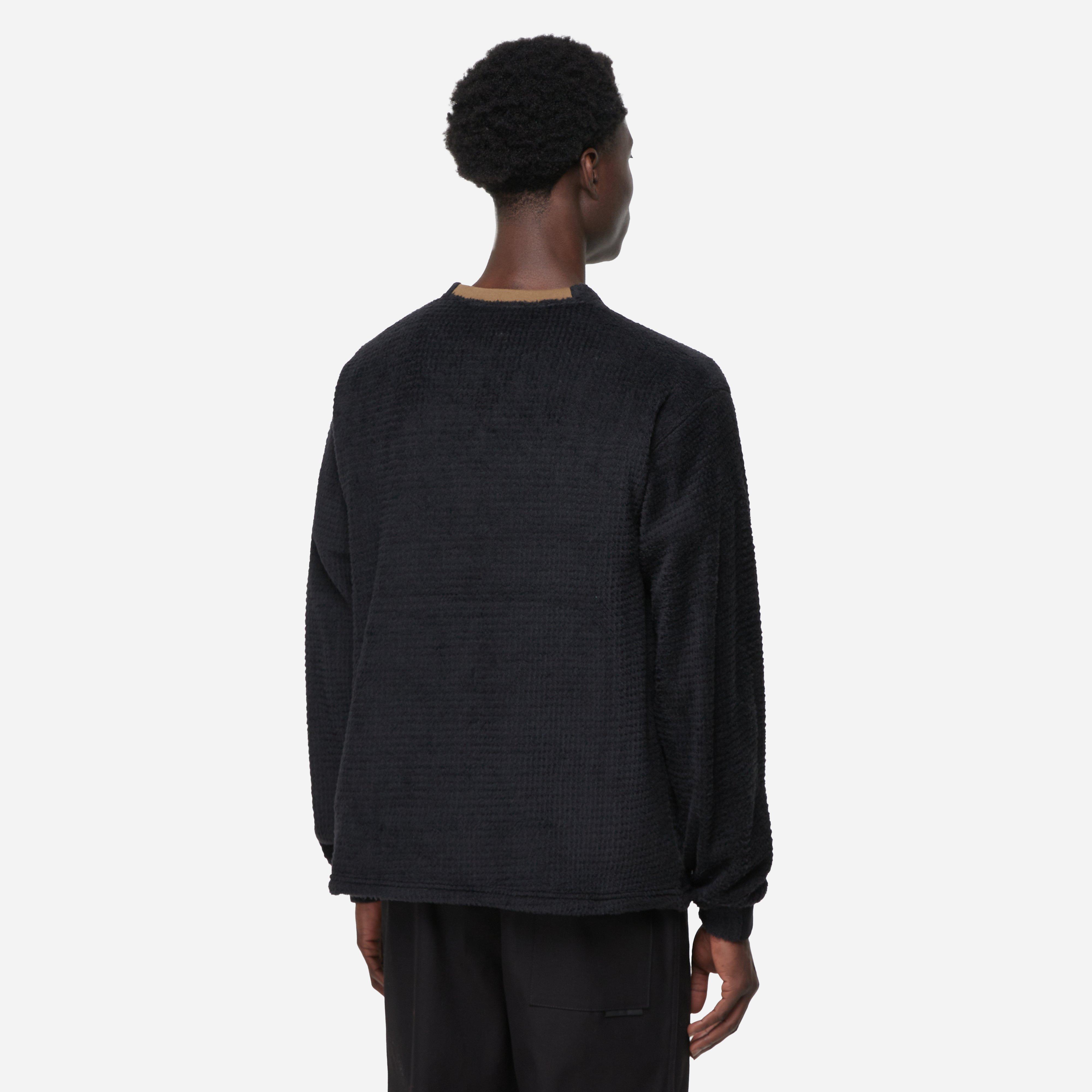 Black GR10K Alpha Polartec Sweatshirt | HIP