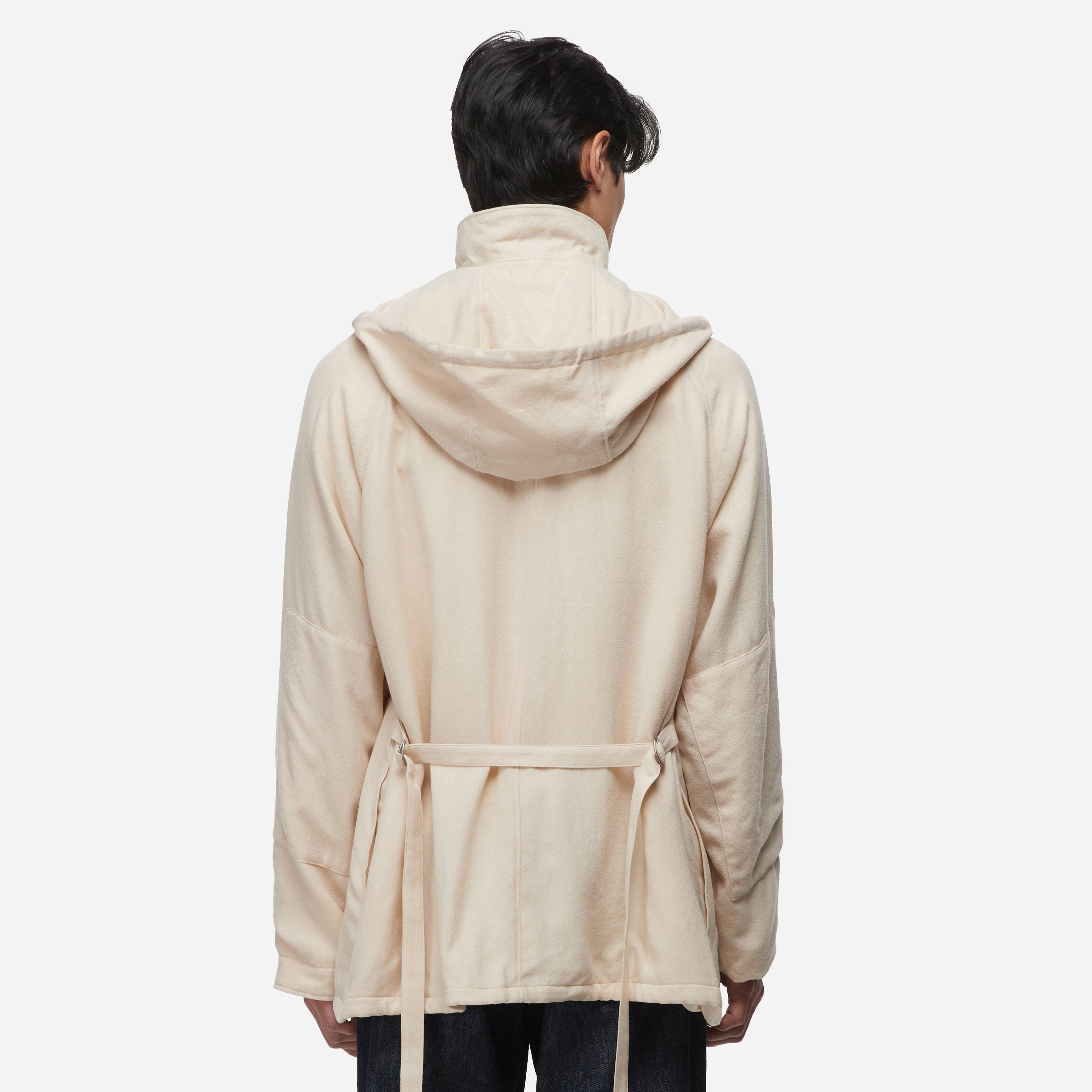 Auralee Wool Viyella Anorak