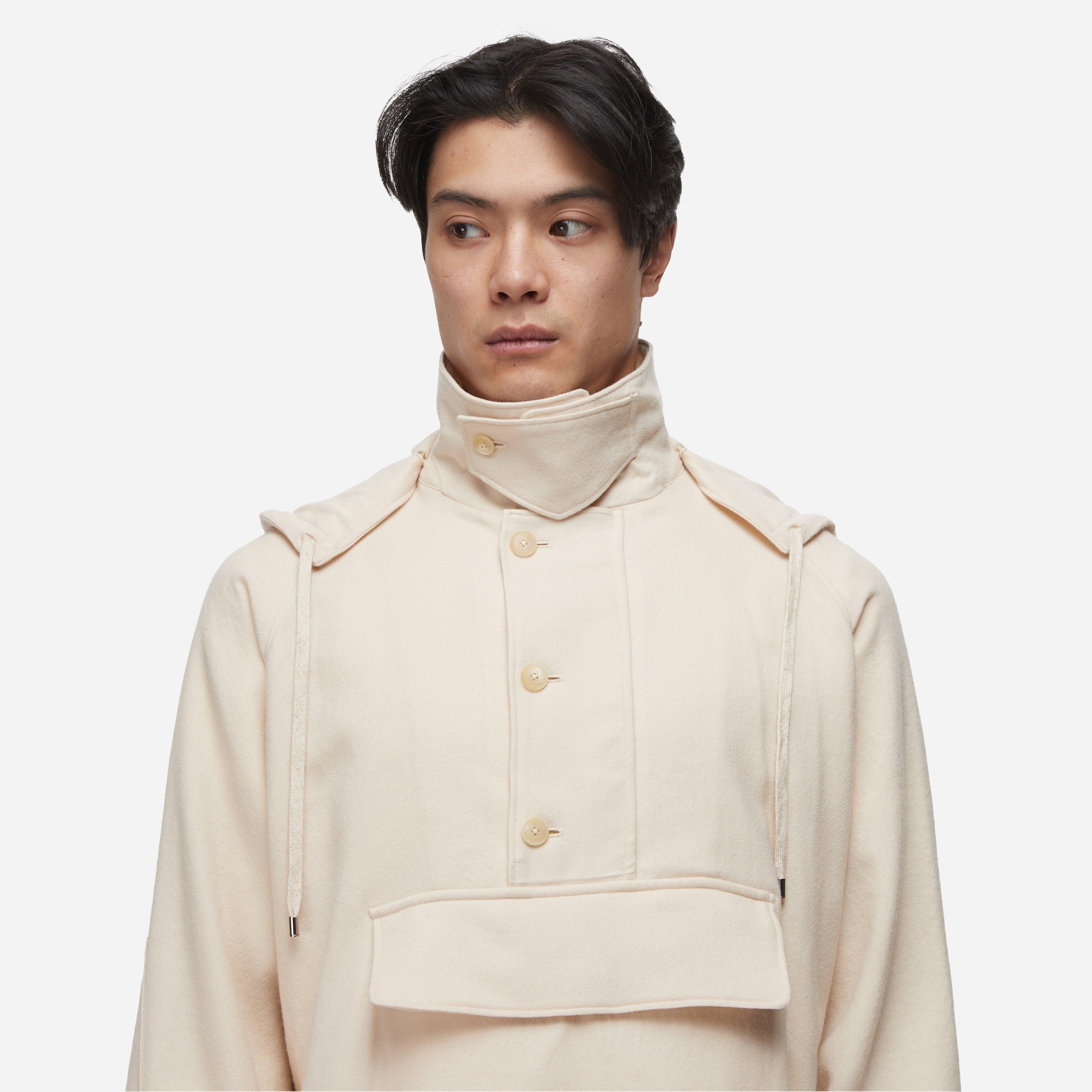 Auralee Wool Viyella Anorak