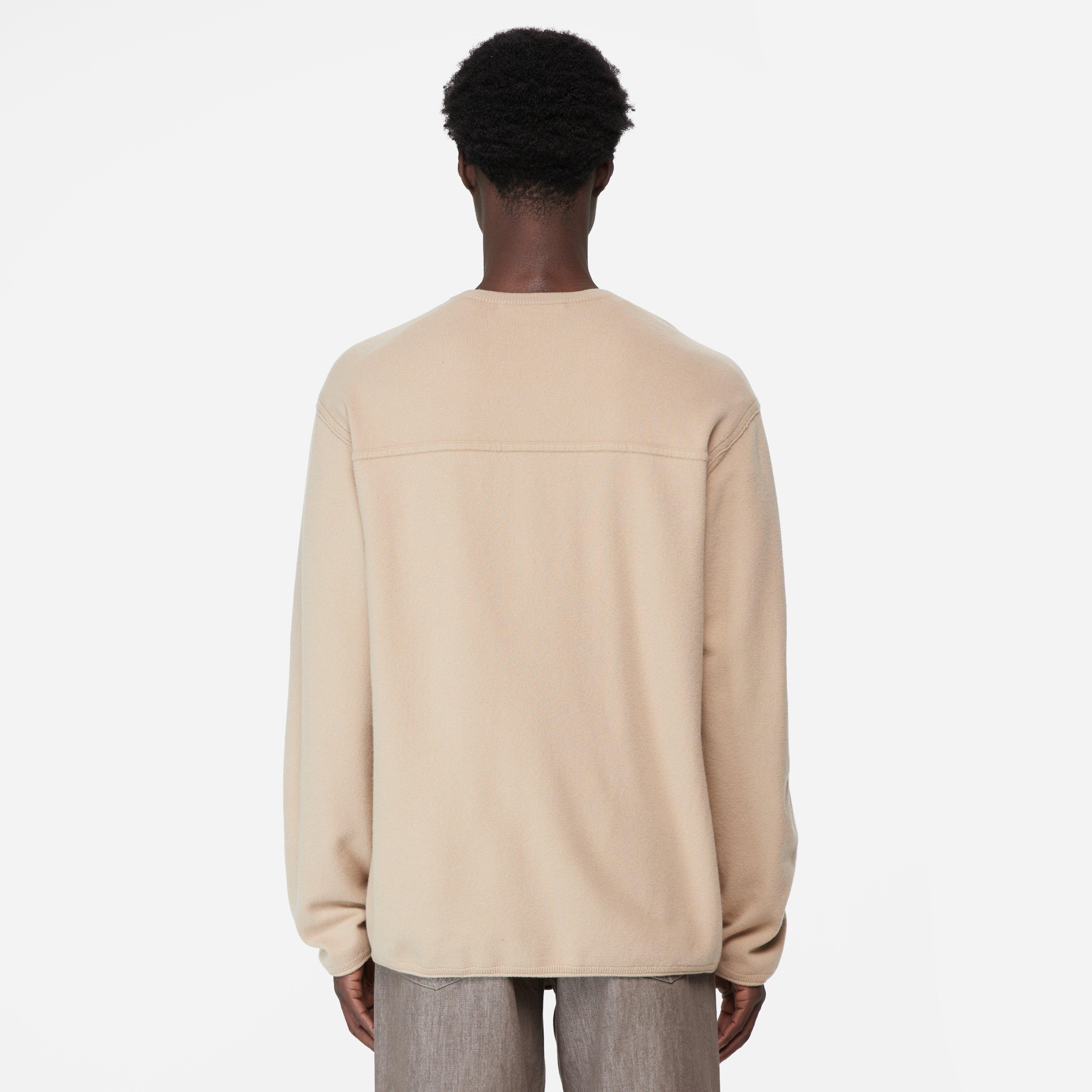 Auralee Felt Wool V-Neck Knit