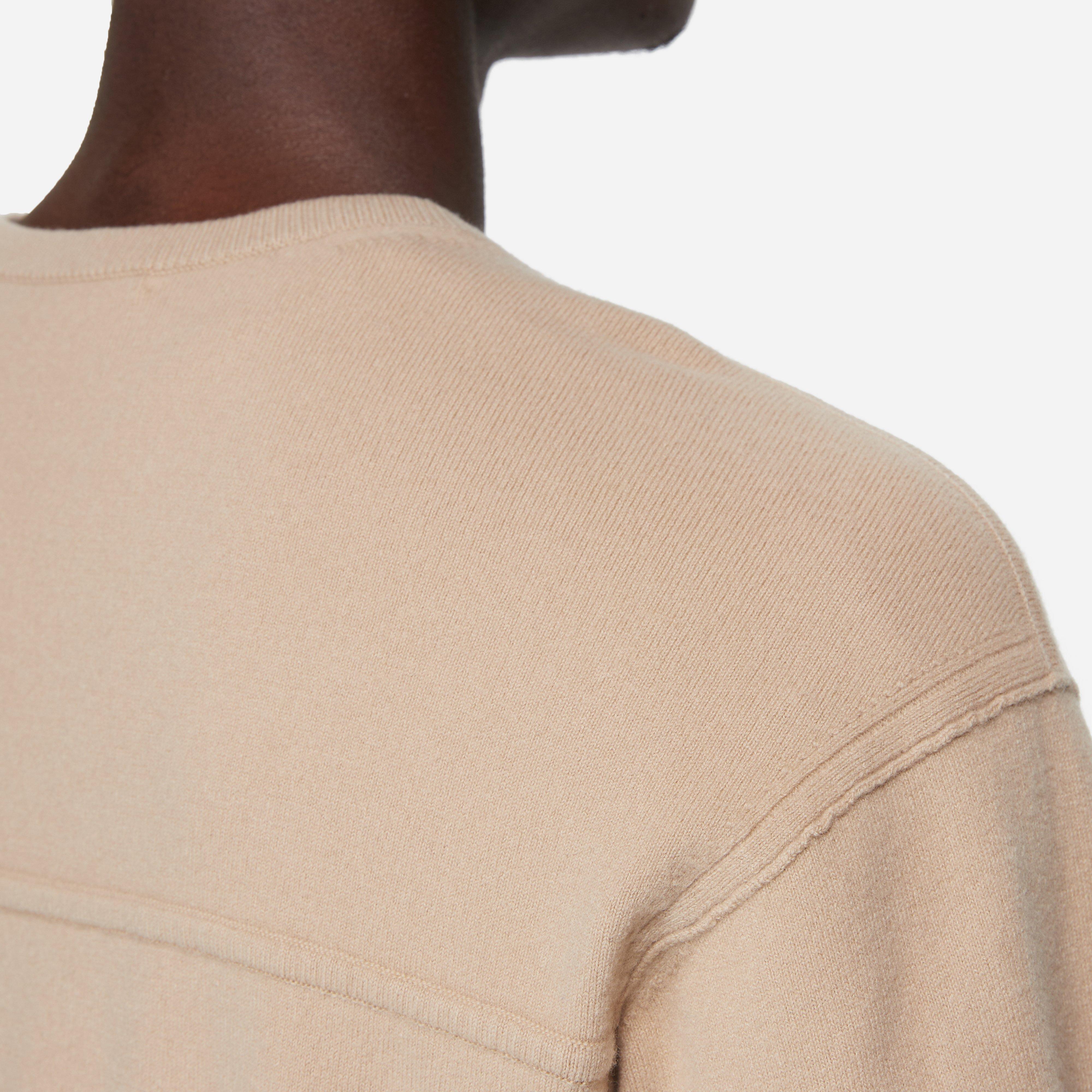 Auralee Felt Wool V-Neck Knit