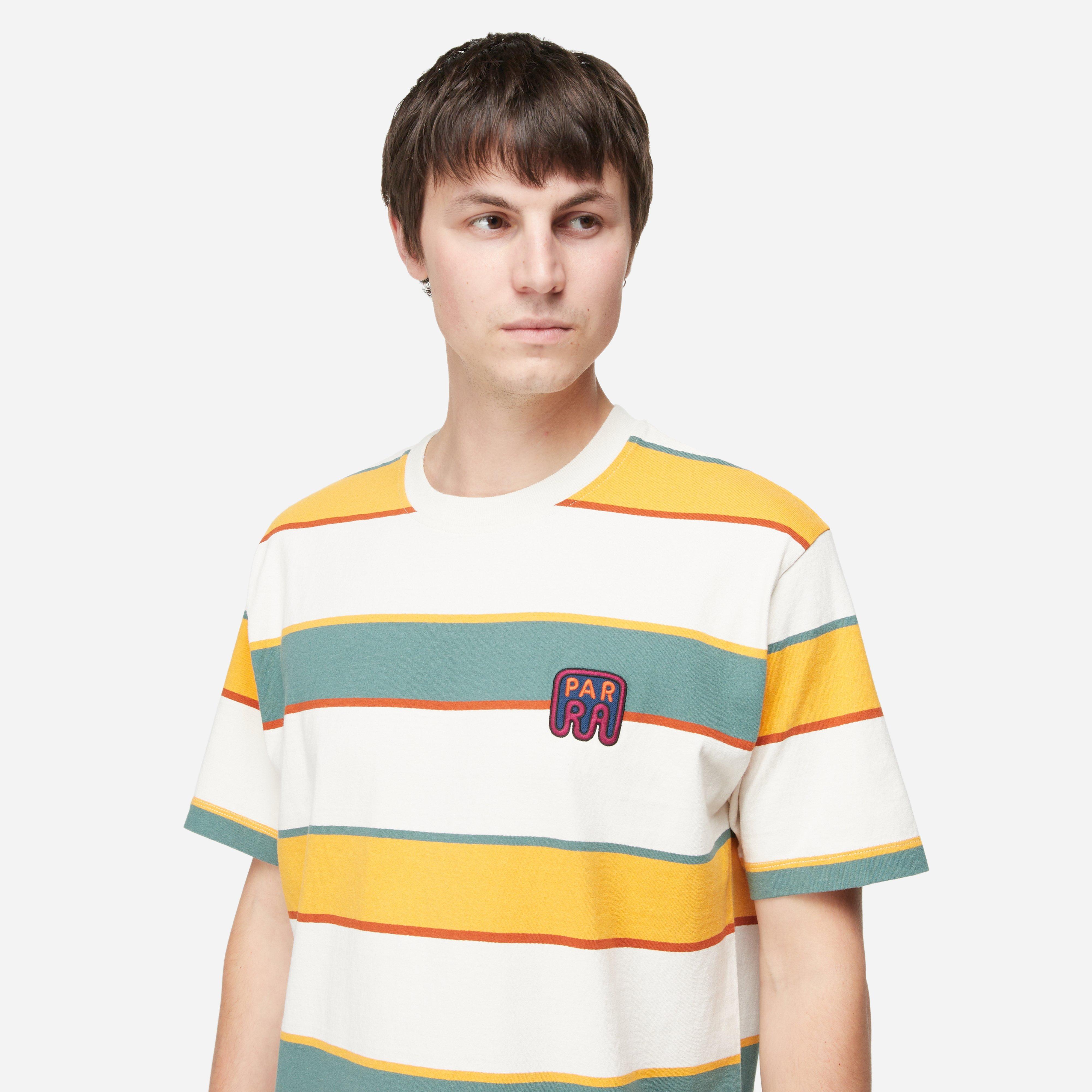by Parra Fast Food Stripe T-Shirt