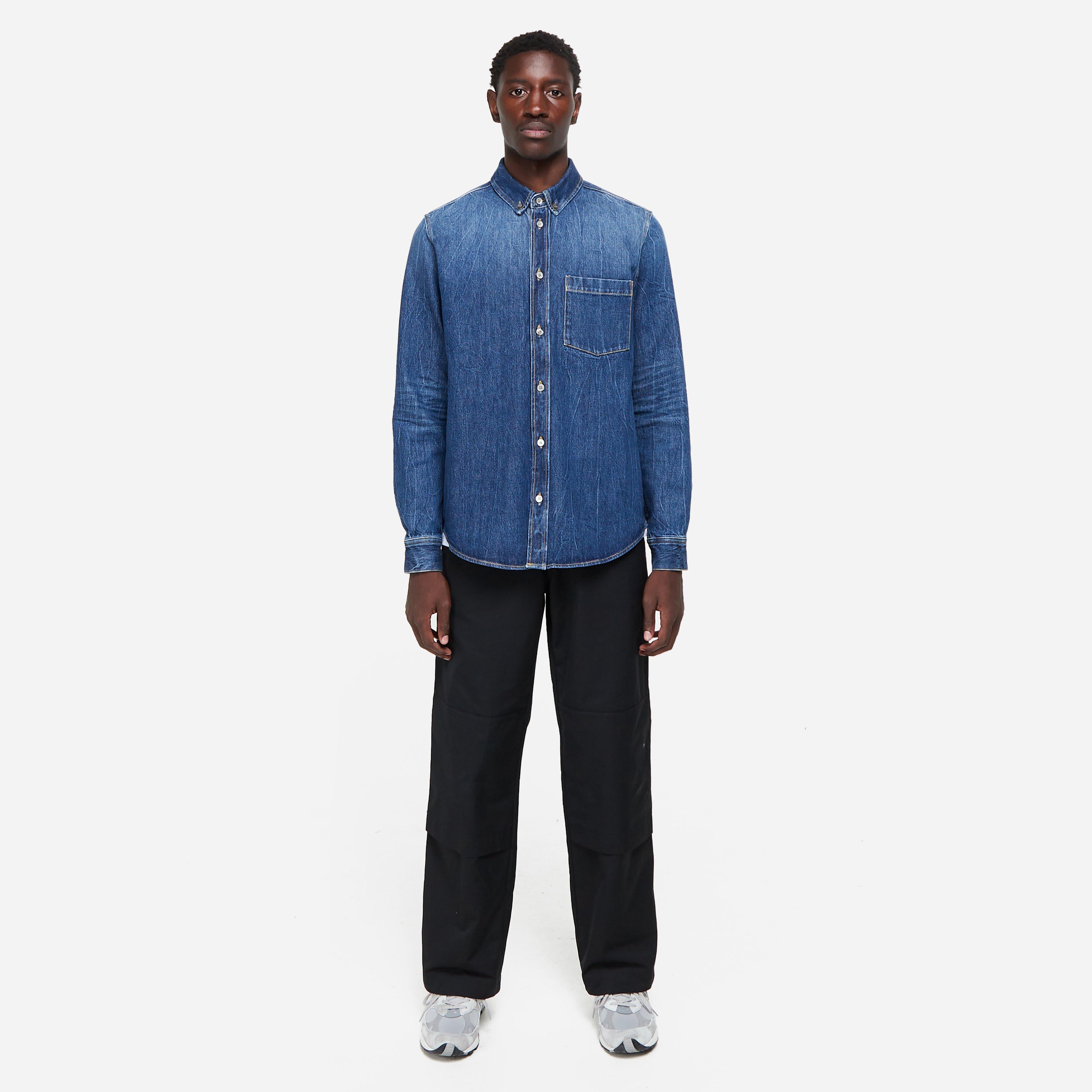 Wood Wood Ansel Denim Shirt