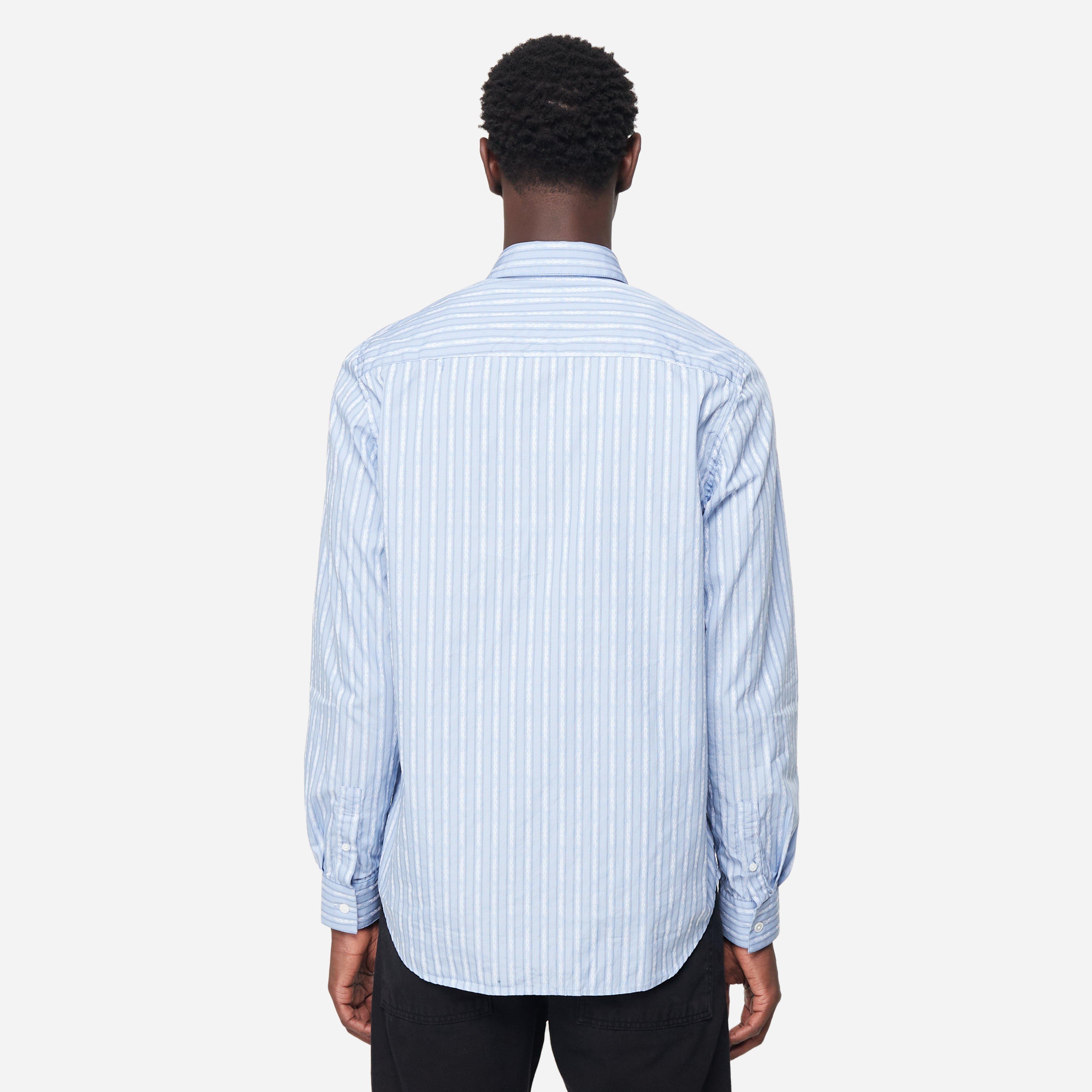 Wood Wood imothy Tattoo Stripe Shirt