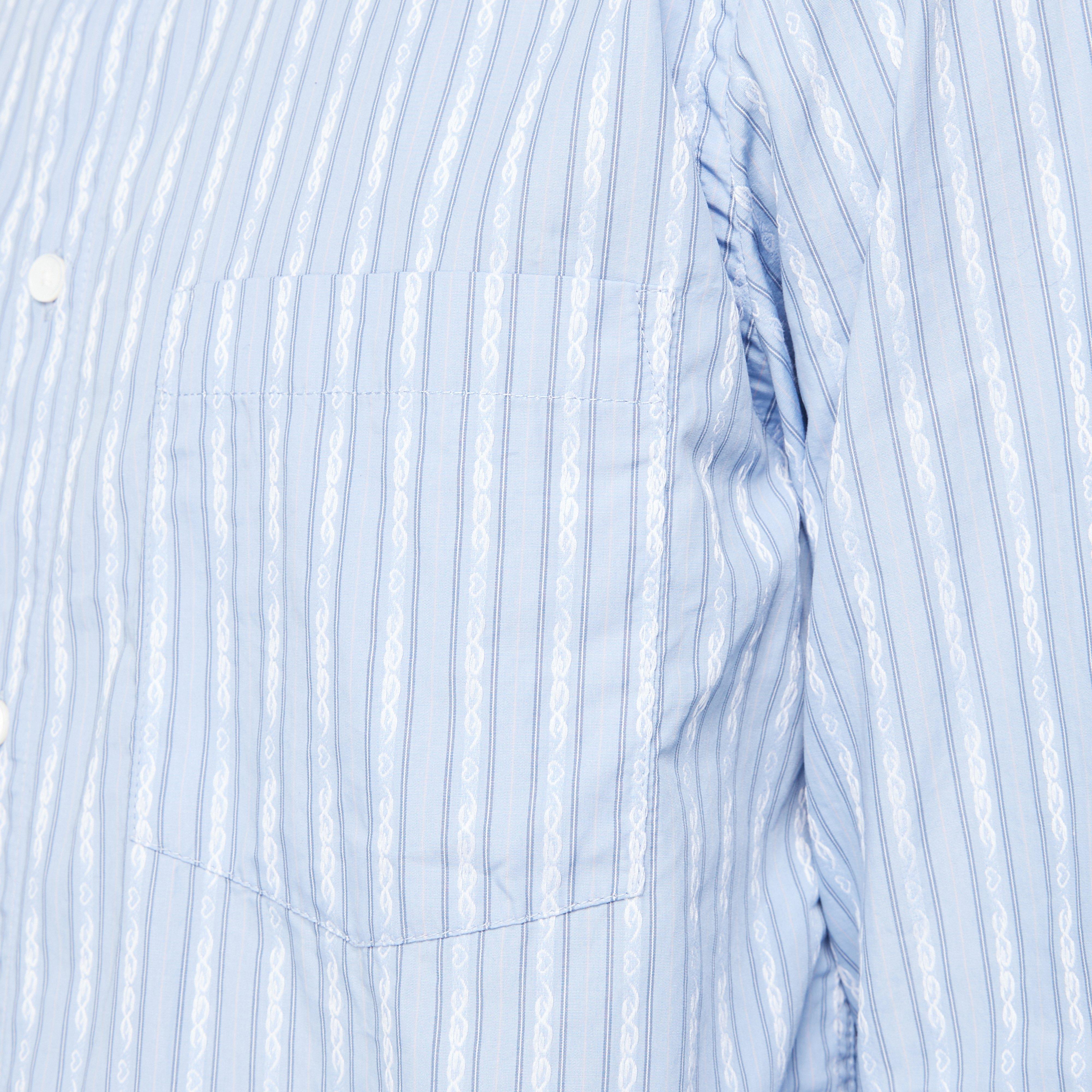 Wood Wood imothy Tattoo Stripe Shirt