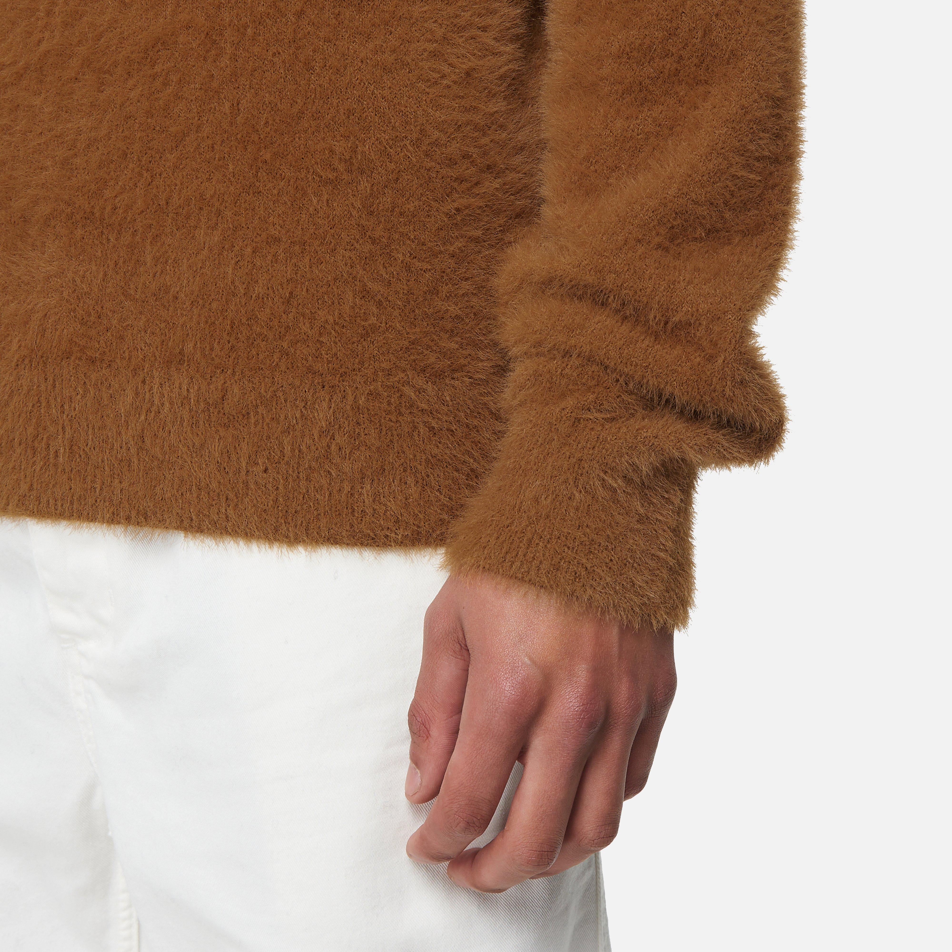 Wood Wood Sebastian Brush Knit Polo Shirt