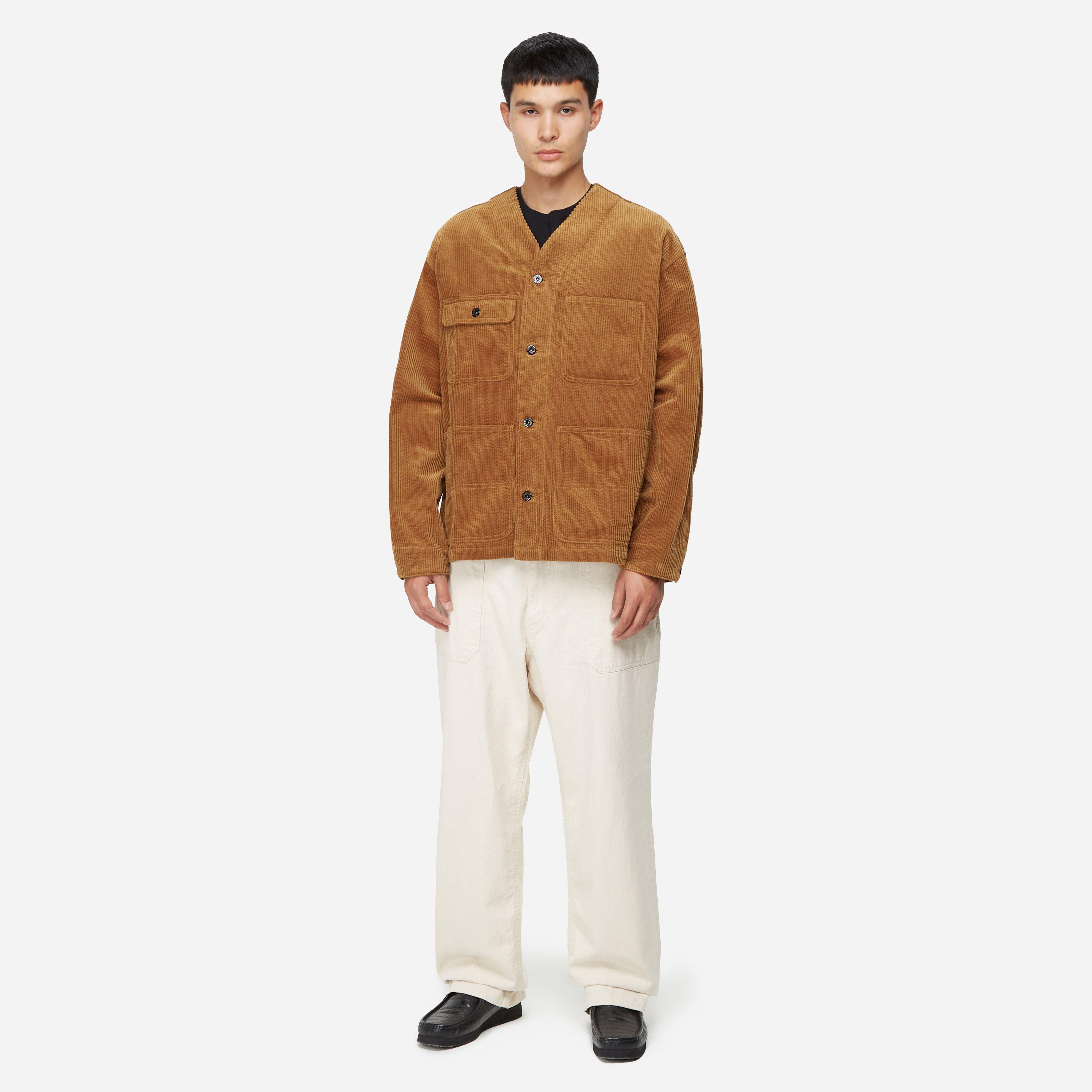 Standardtypes V-Neck Corduroy Work Jacket